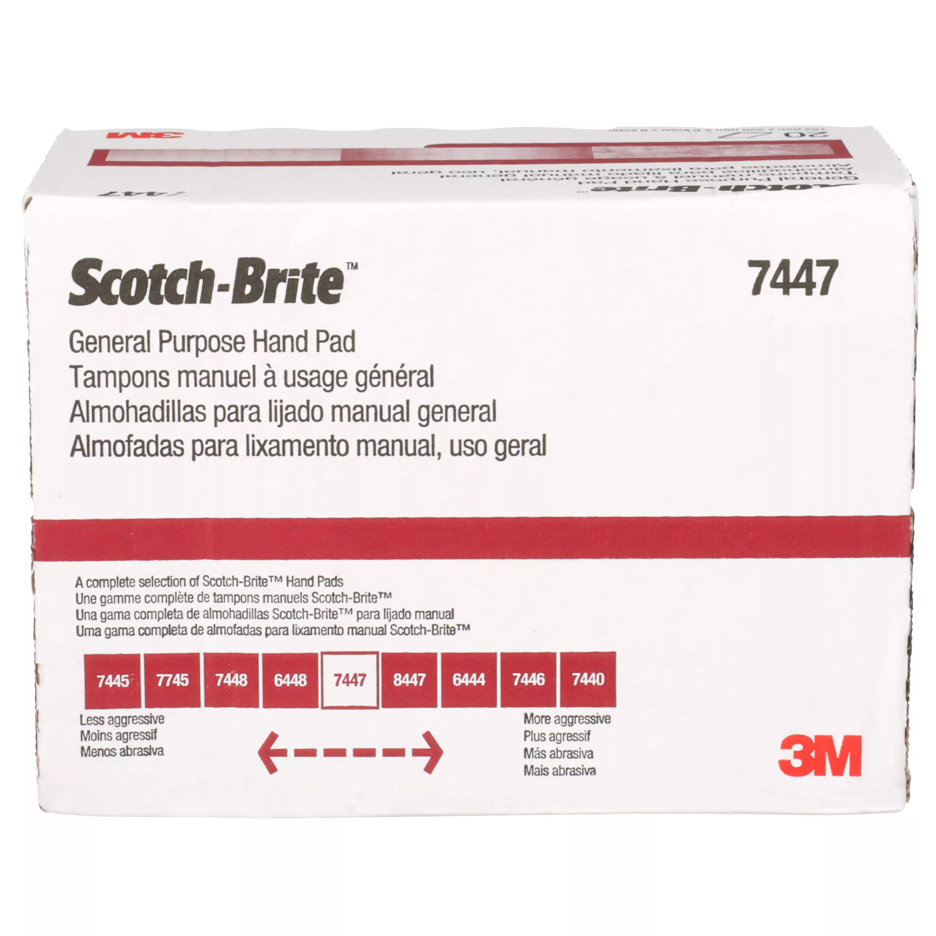 SKU 7000000728 | Scotch-Brite™ Hand Pad 7447