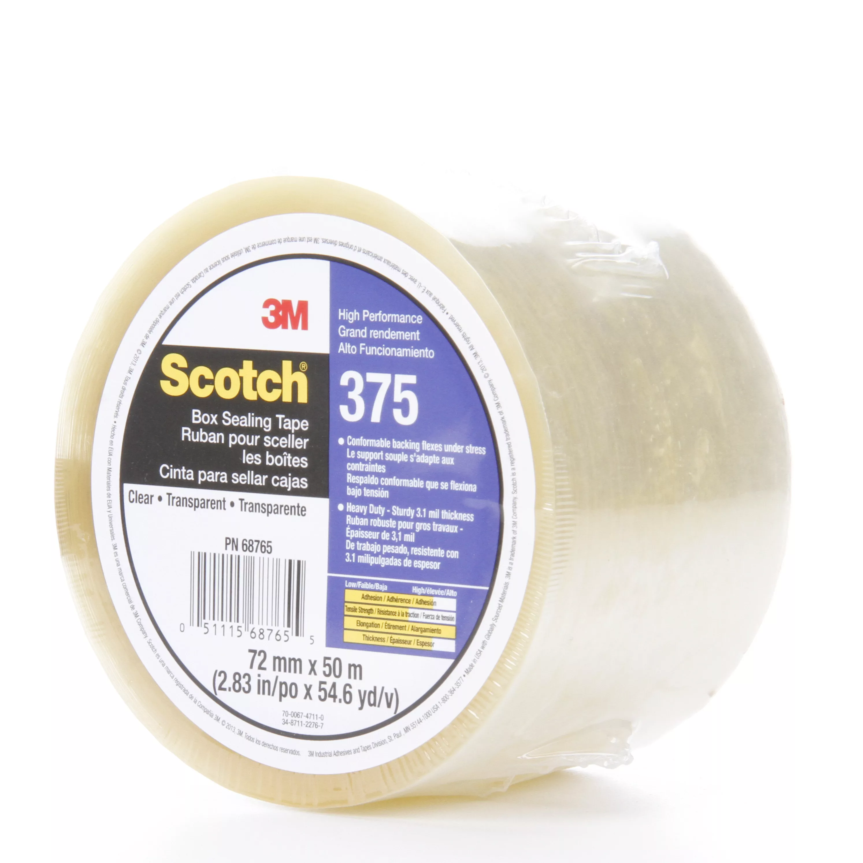 SKU 7010374961 | Scotch® Box Sealing Tape 375