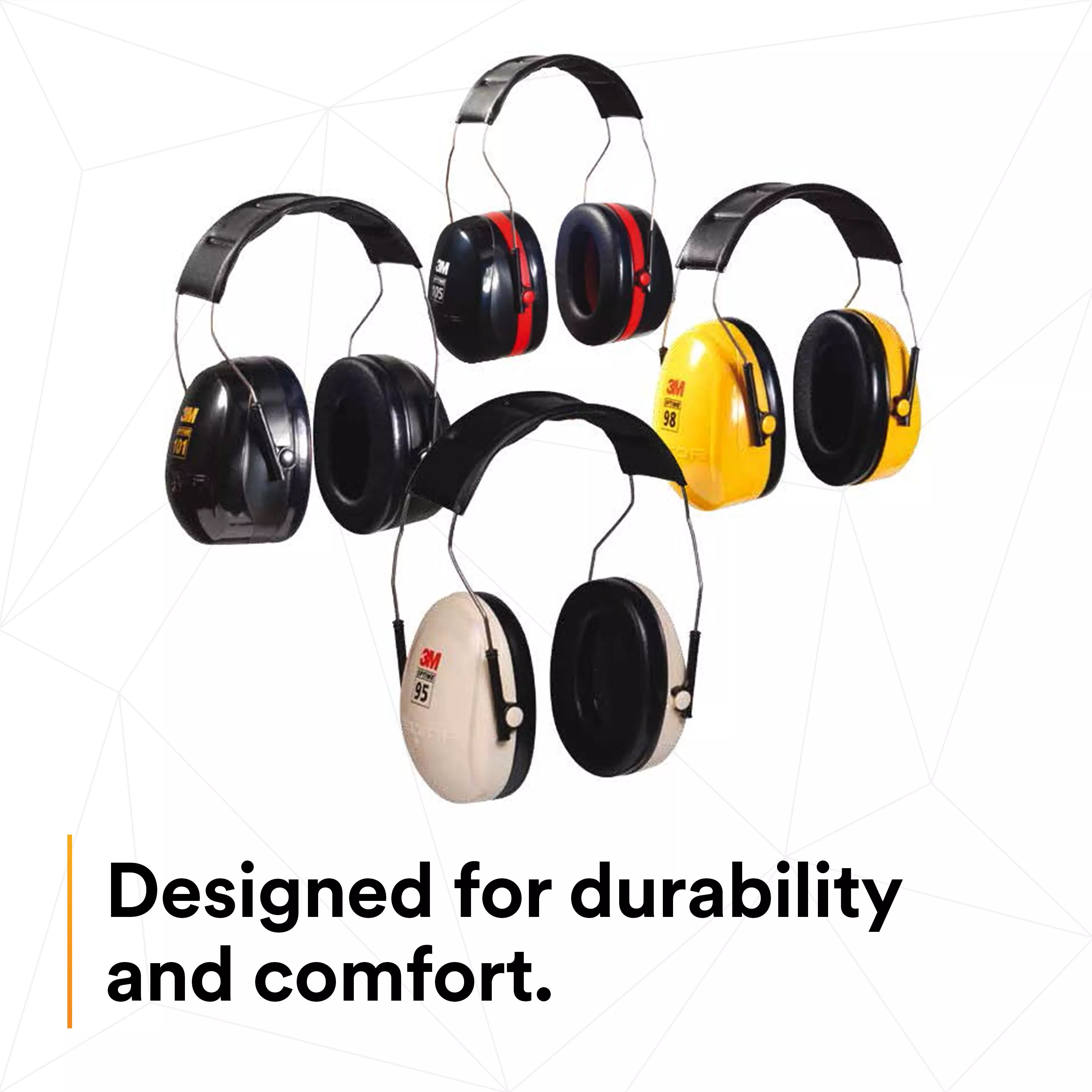 Product Number H10A HV | 3M™ PELTOR™ Optime™ 105 Earmuffs H10A HV