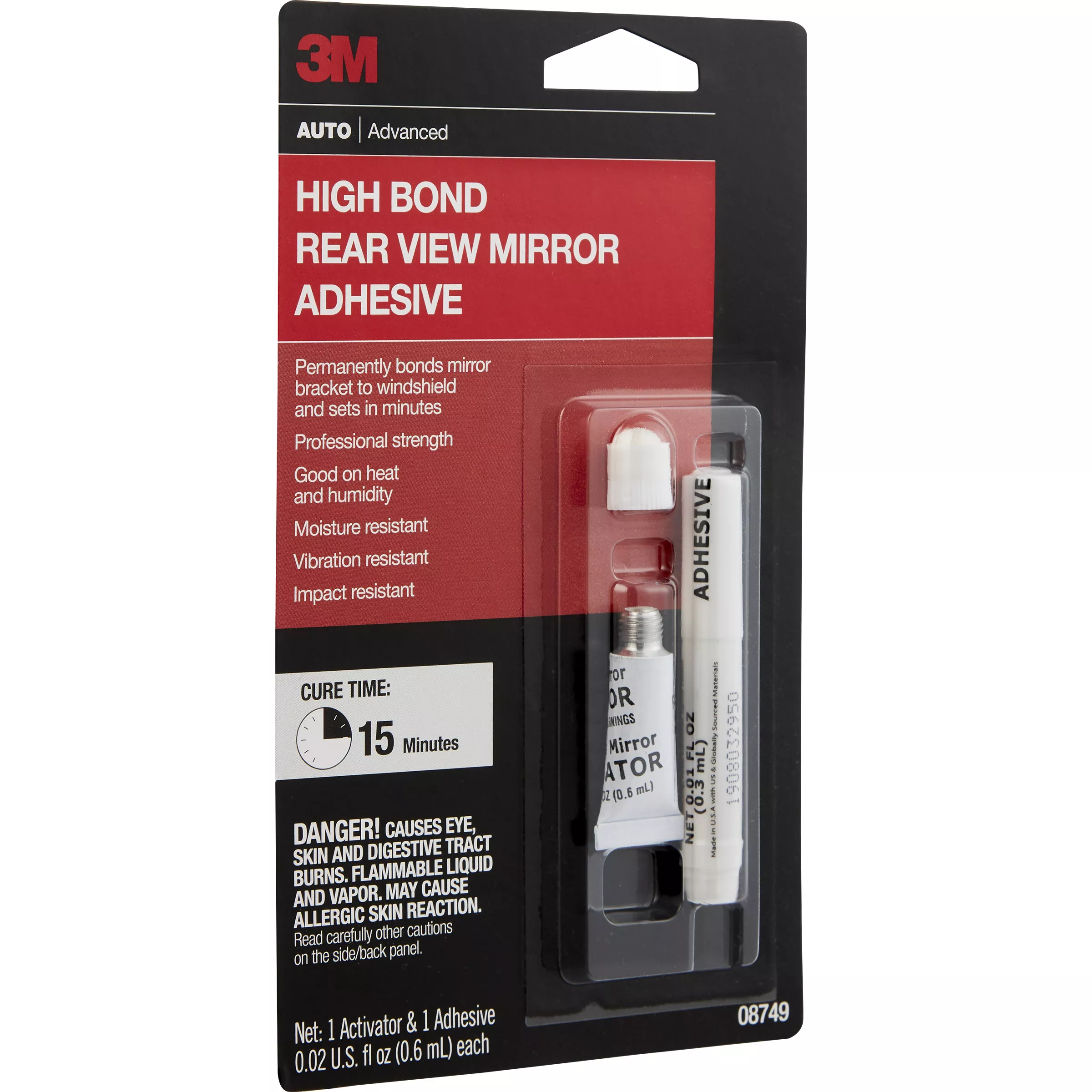 SKU 7100019082 | 3M™ Rearview Mirror Adhesive