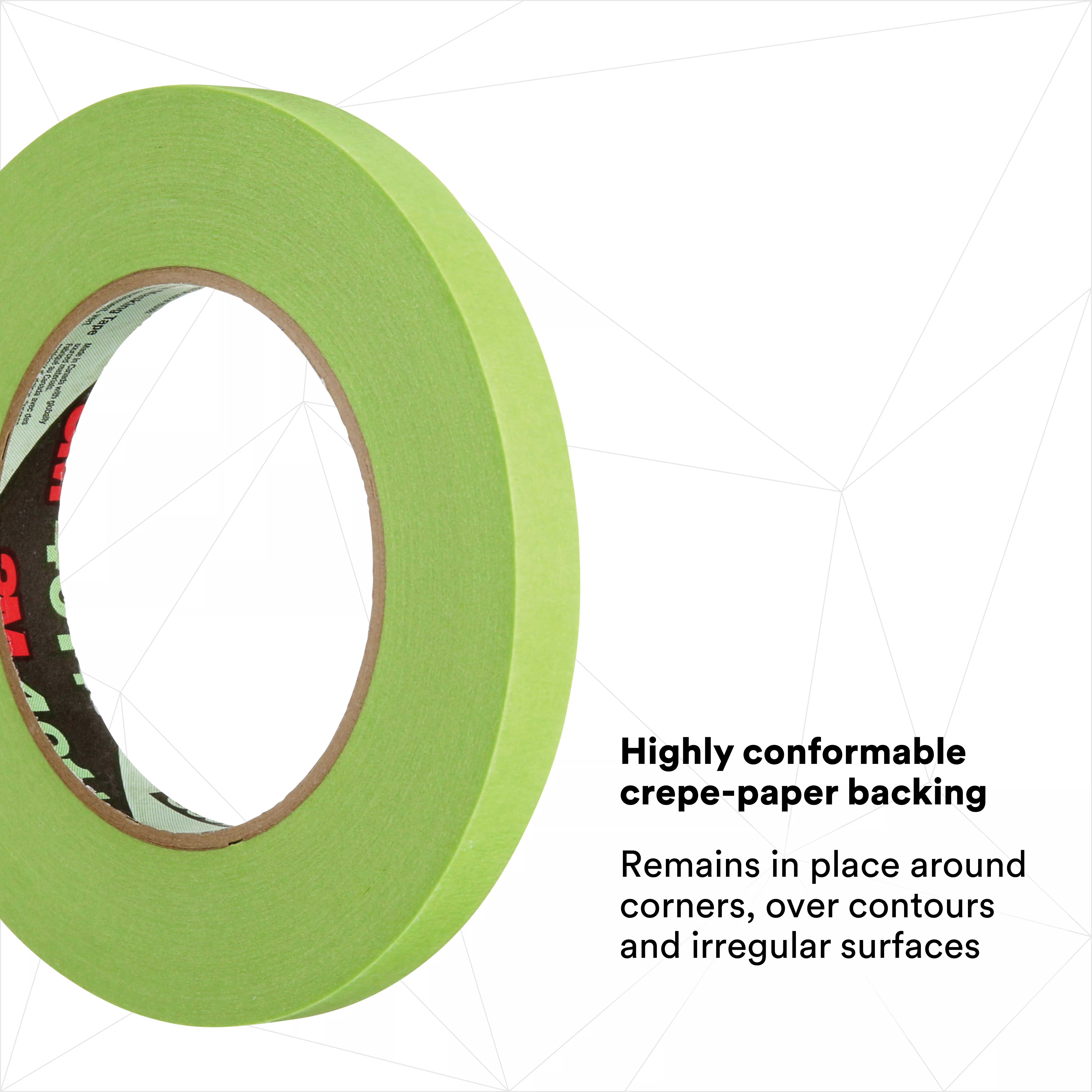 SKU 7000124894 | 3M™ High Performance Green Masking Tape 401+