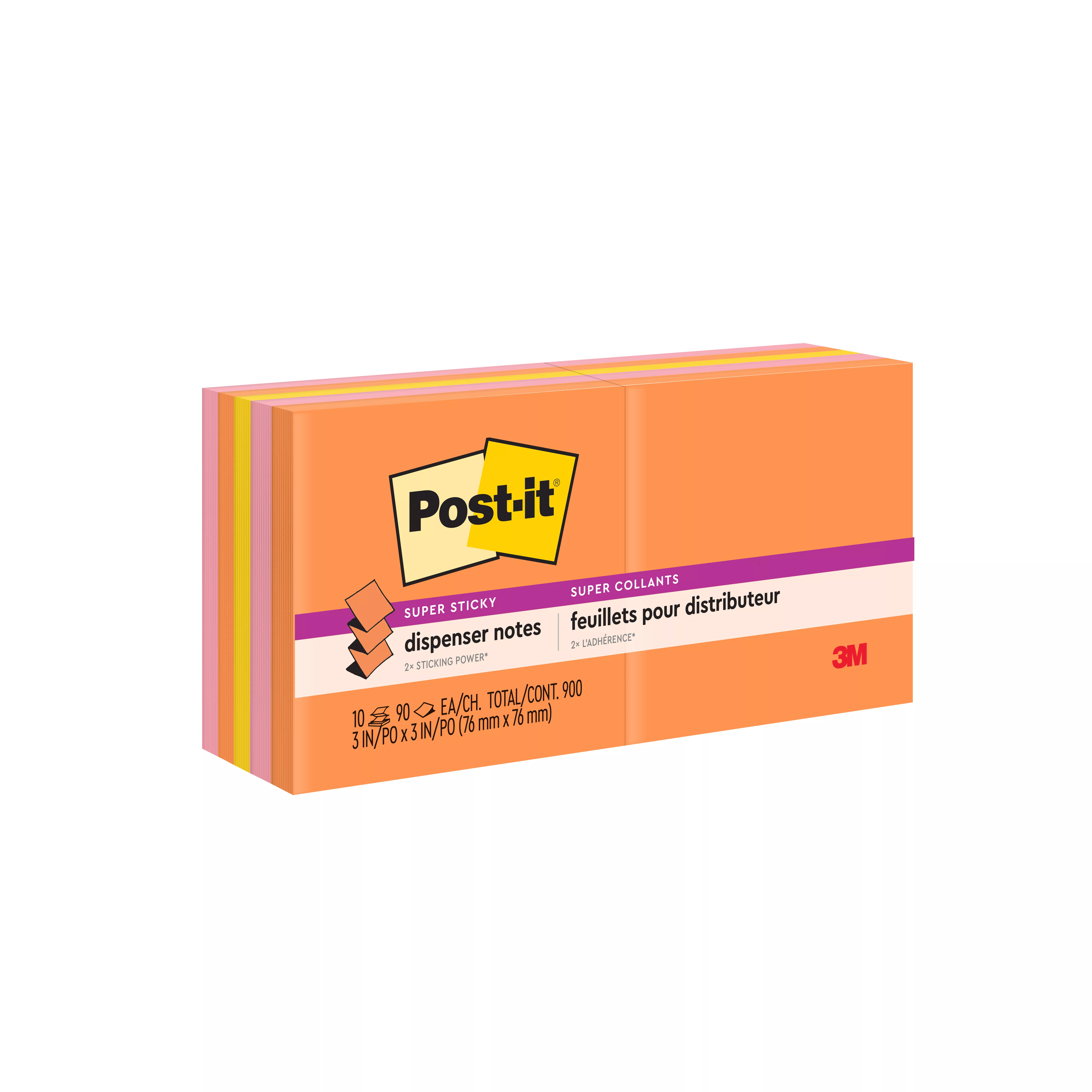 SKU 7100099373 | Post-it® Super Sticky Dispenser Pop-up Notes R330-10SSAU