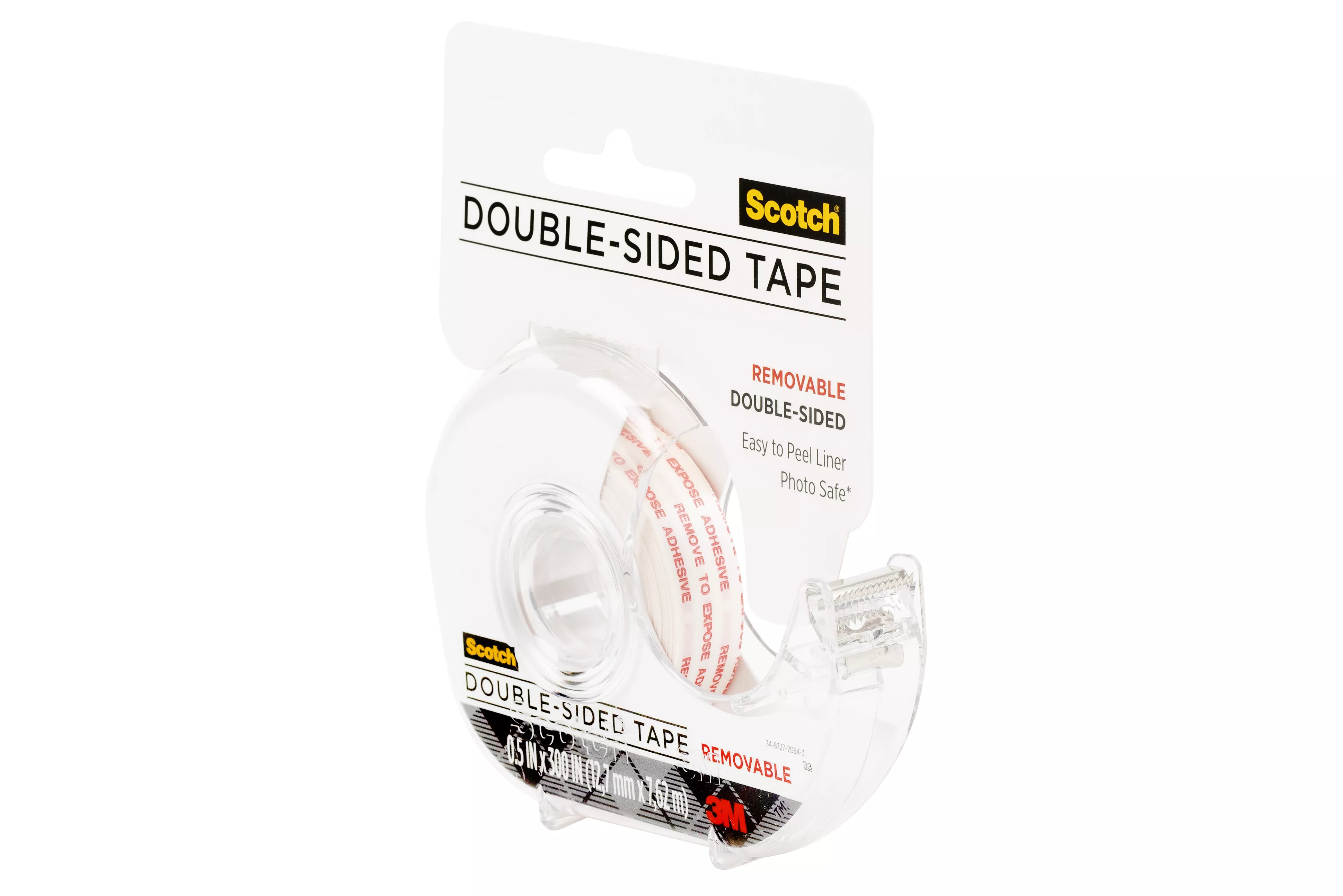 UPC 00021200512018 | Scotch® Tape Double Sided Removable 2002-CFT