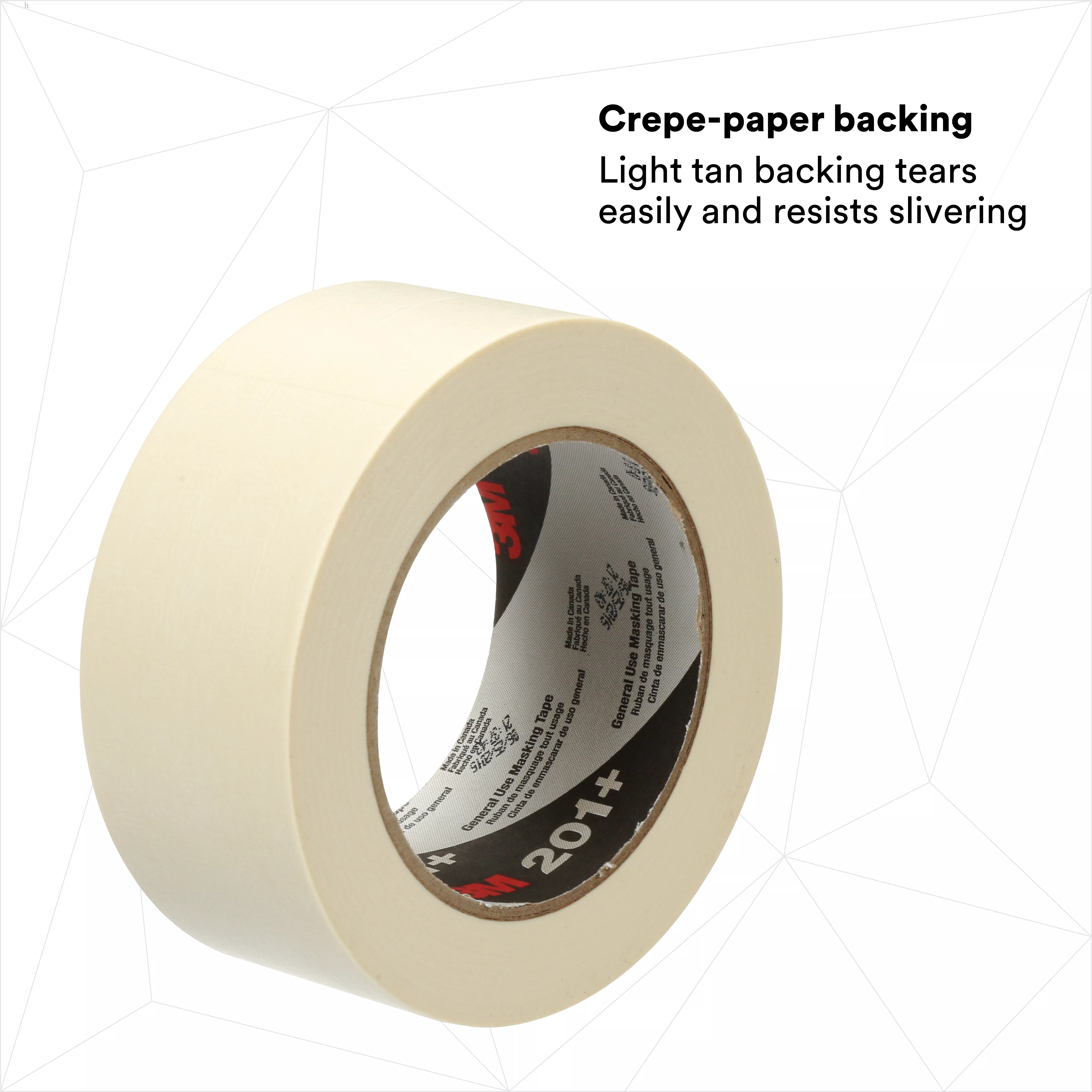 SKU 7000144752 | 3M™ General Use Masking Tape 201+