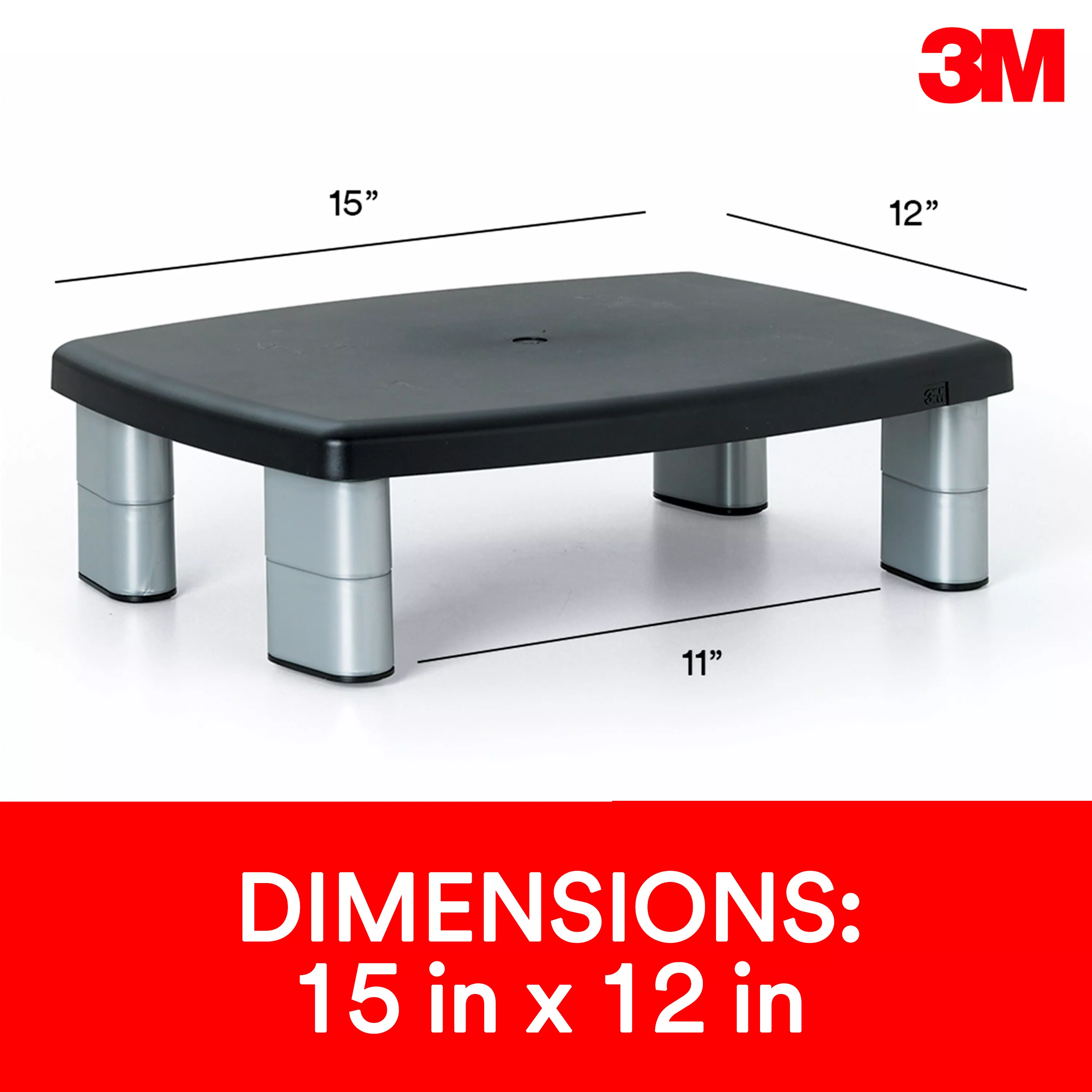 UPC 00021200529511 | 3M™ Adjustable Monitor Stand MS80B