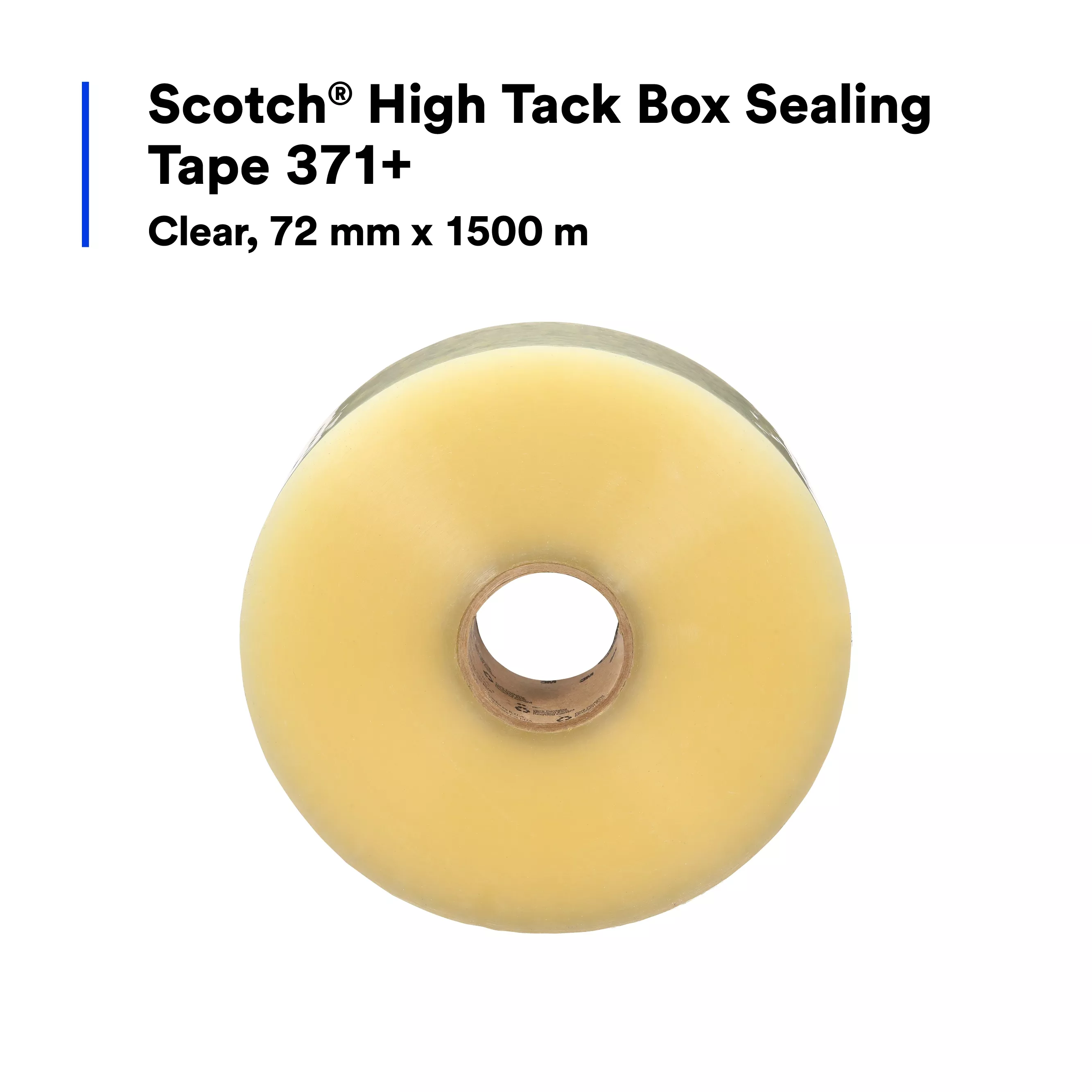 SKU 7100288301 | Scotch® High Tack Box Sealing Tape 371+