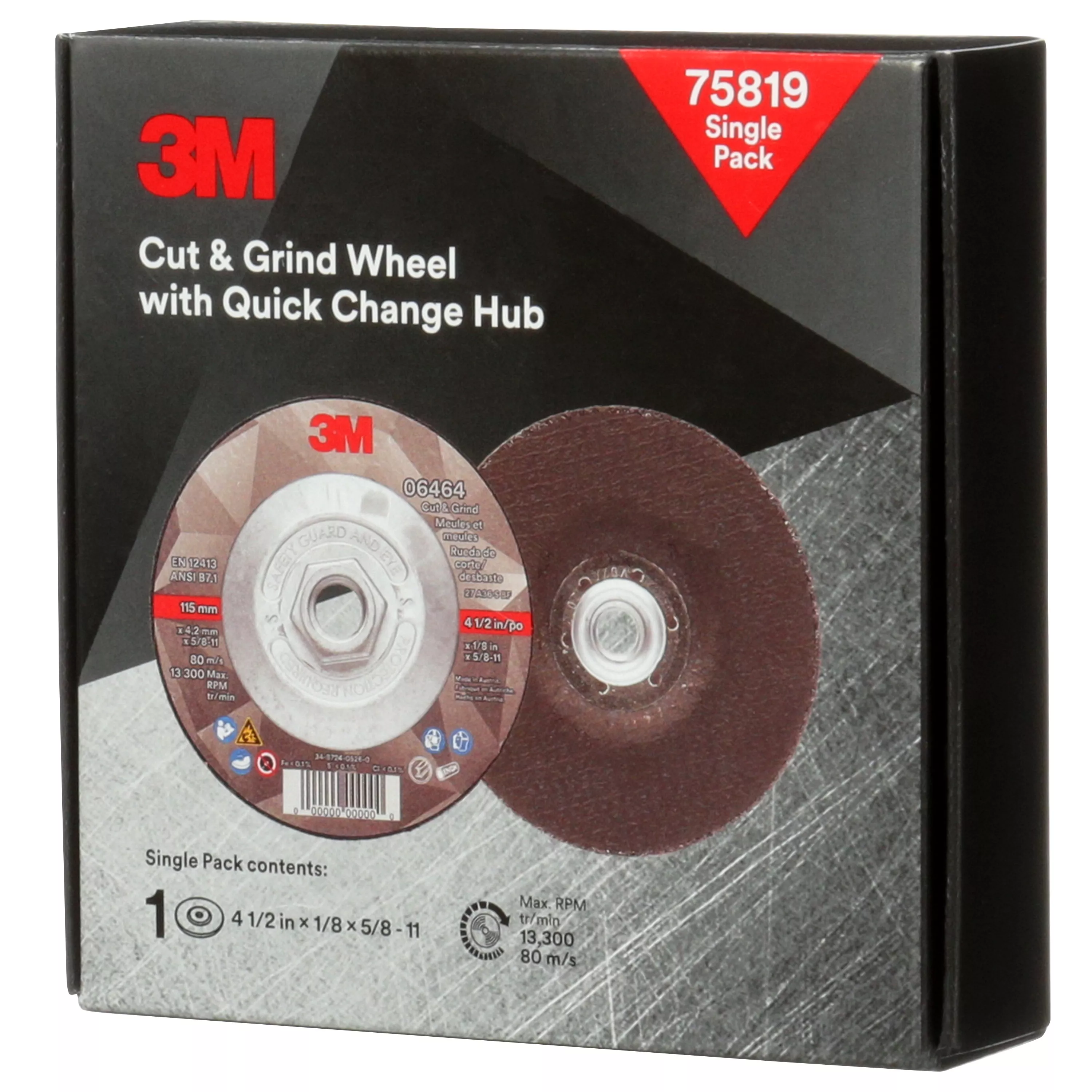 Product Number 75819 | 3M™ Cut & Grind Wheel