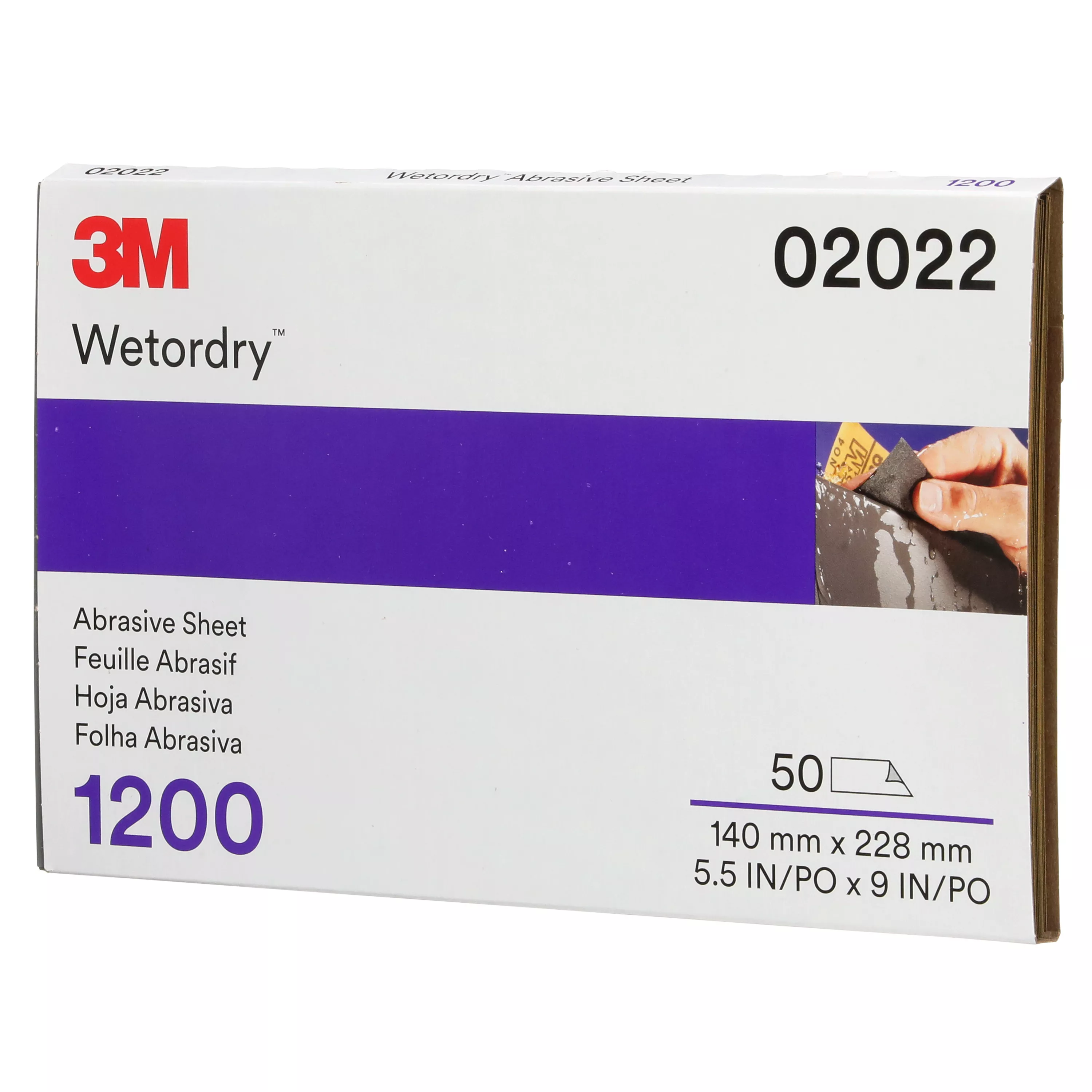 SKU 7000028330 | 3M™ Wetordry™ Abrasive Sheet 401Q