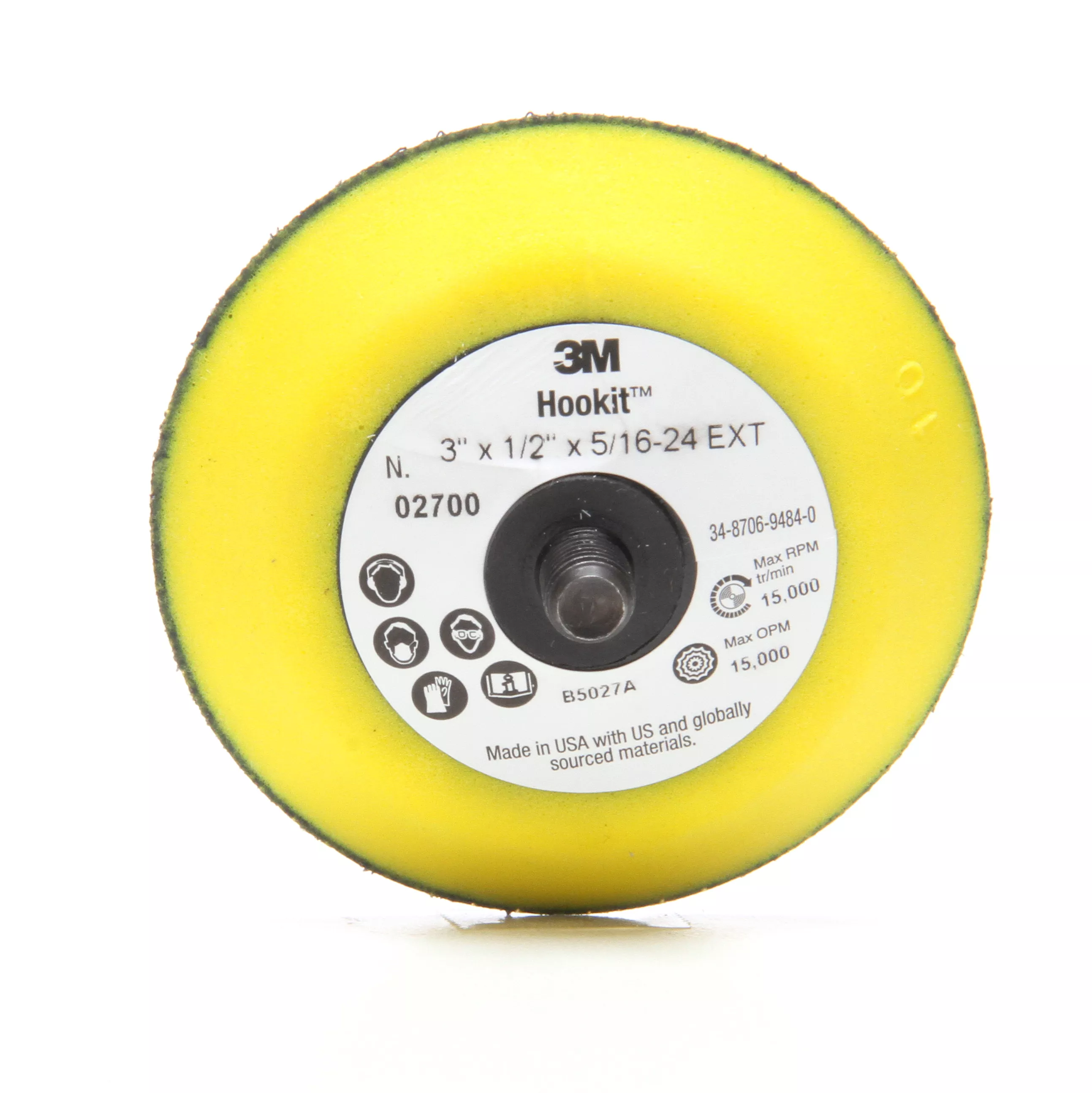 SKU 7100001985 | 3M™ Hookit™ Disc Pad 02700