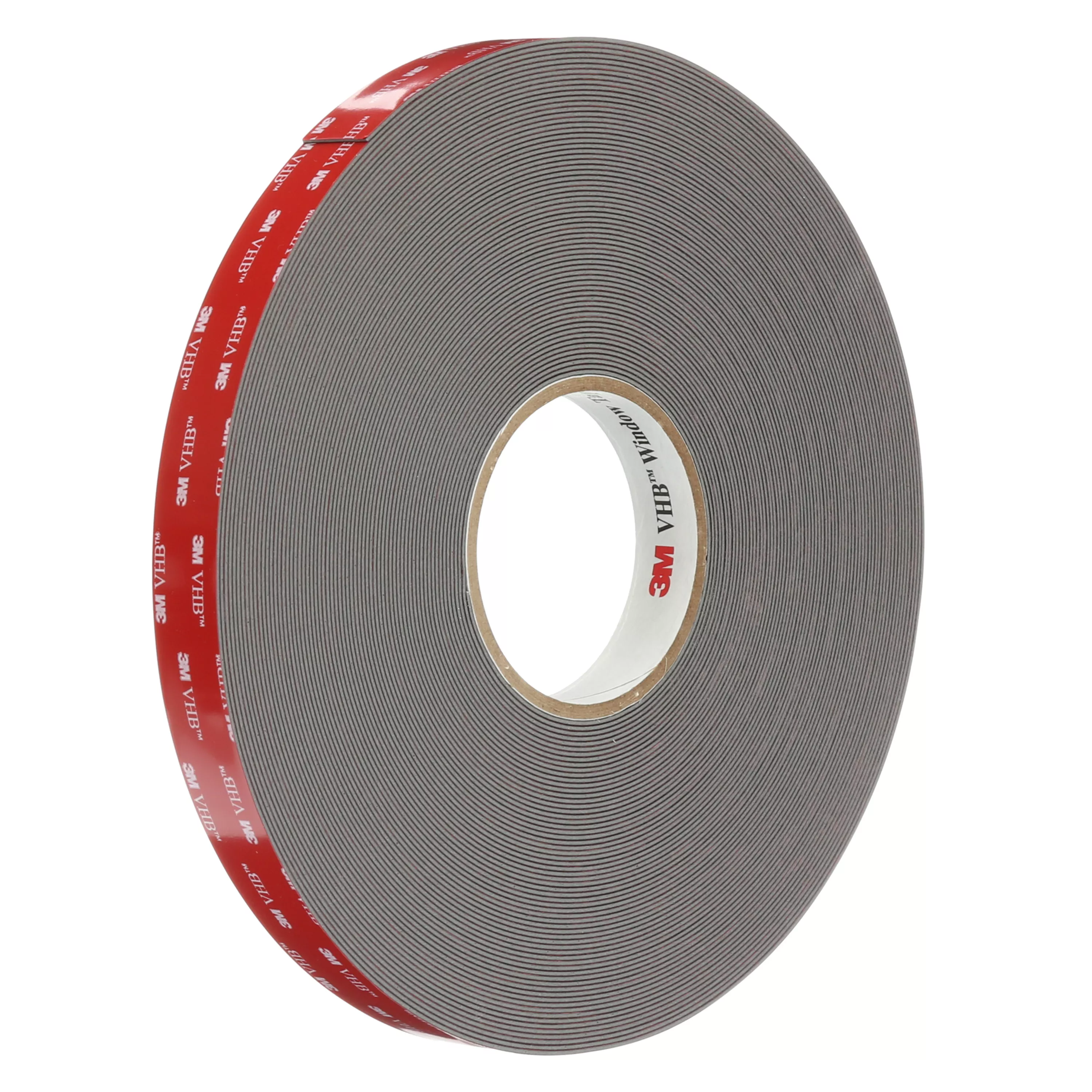 3M™ VHB™ Window Tape B45F, Black, 5/8 in x 656 yd, 45 mil, Levelwound, 1 Roll/Case