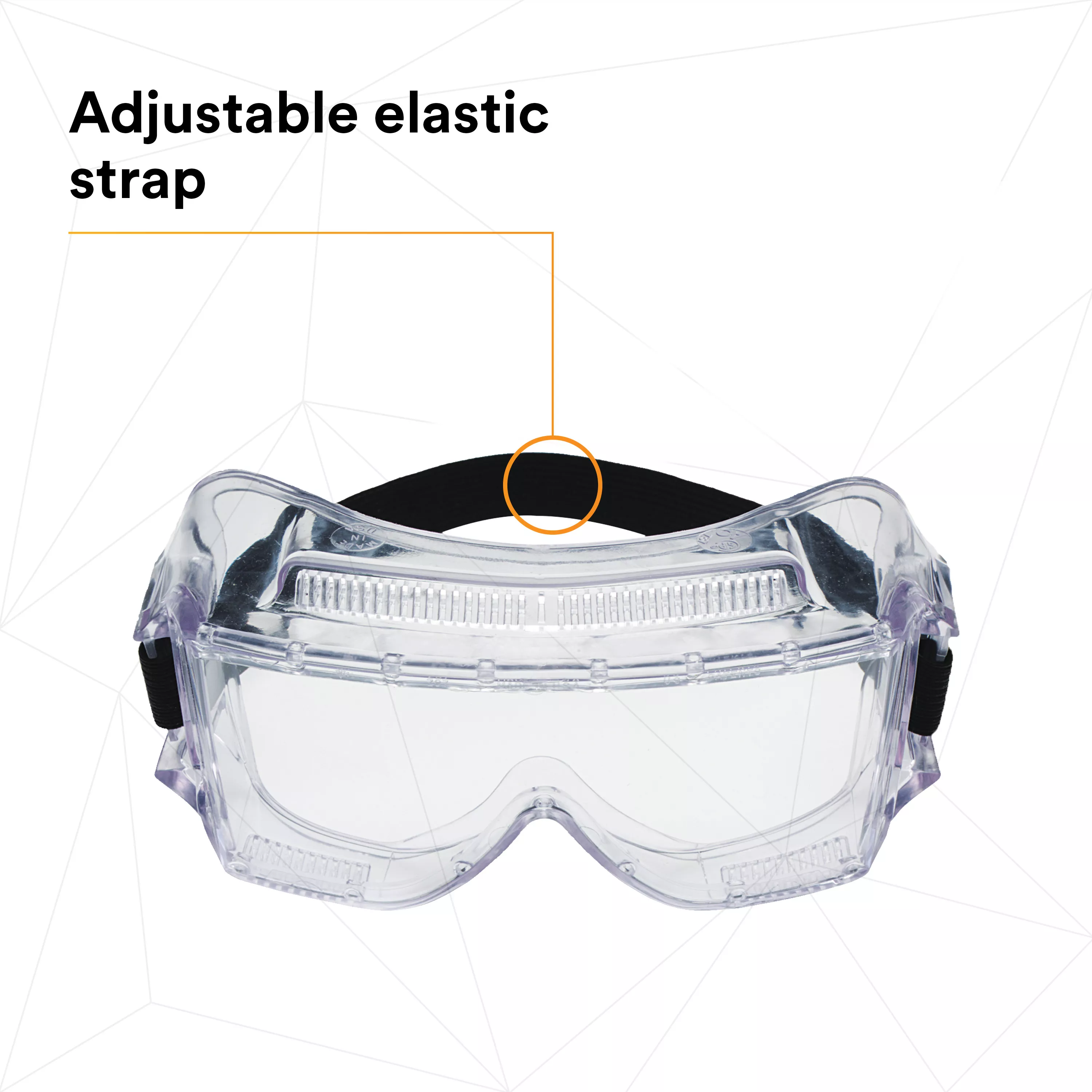 SKU 7000127564 | 3M™ Centurion™ Impact Safety Goggles 452 40300-00000-10