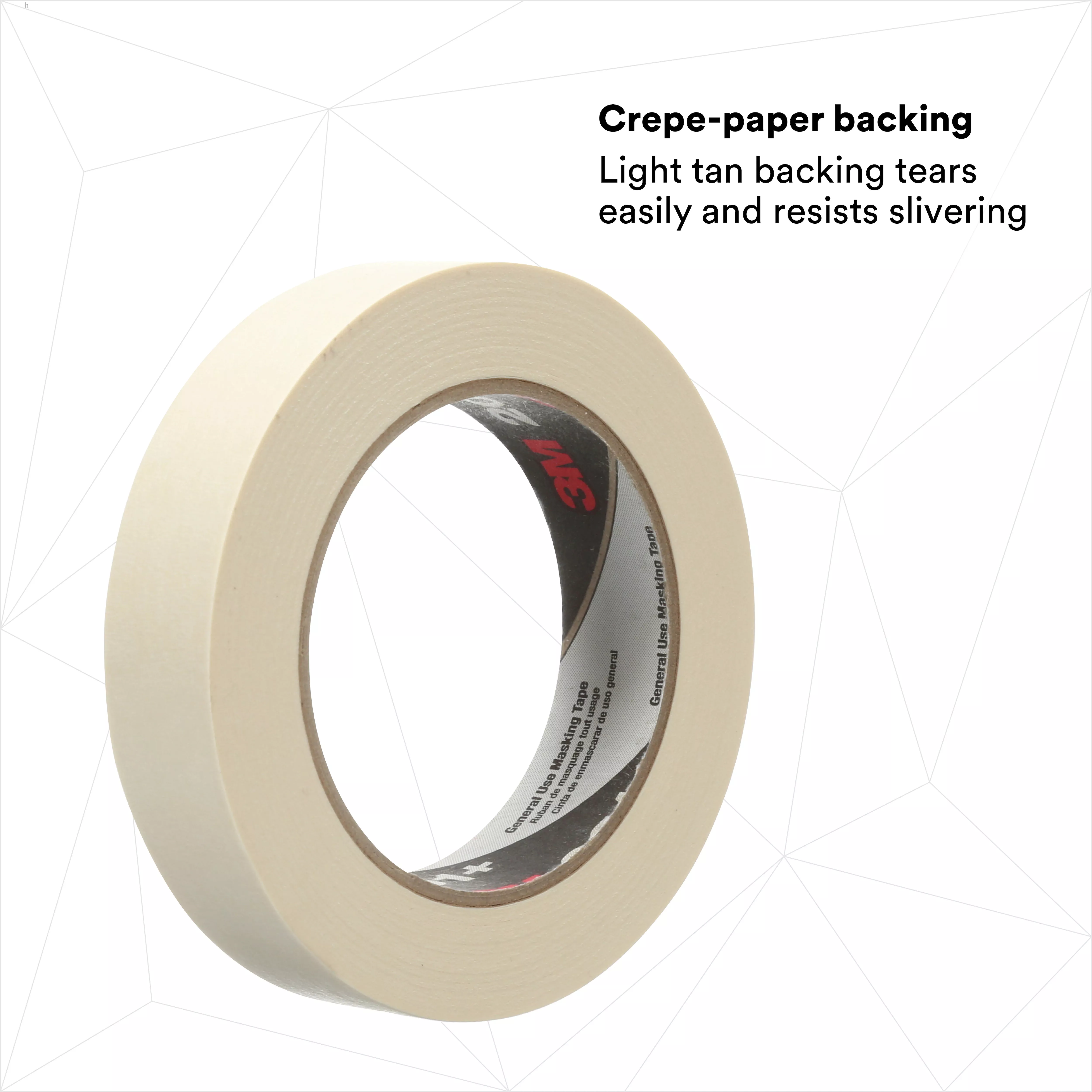 SKU 7000144751 | 3M™ General Use Masking Tape 201+