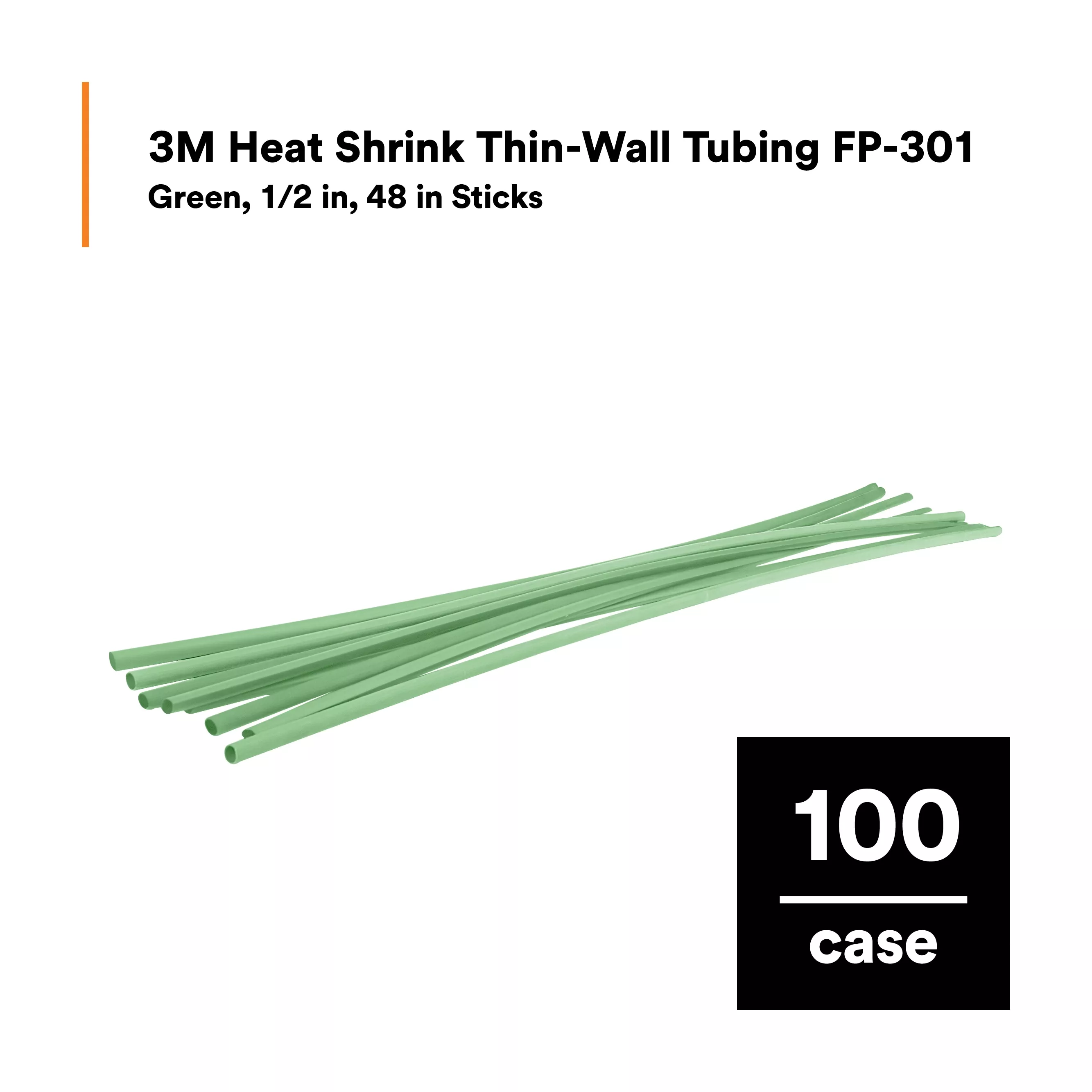 UPC 00051128599501 | 3M™ Heat Shrink Thin-Wall Tubing FP-301-1/2-48