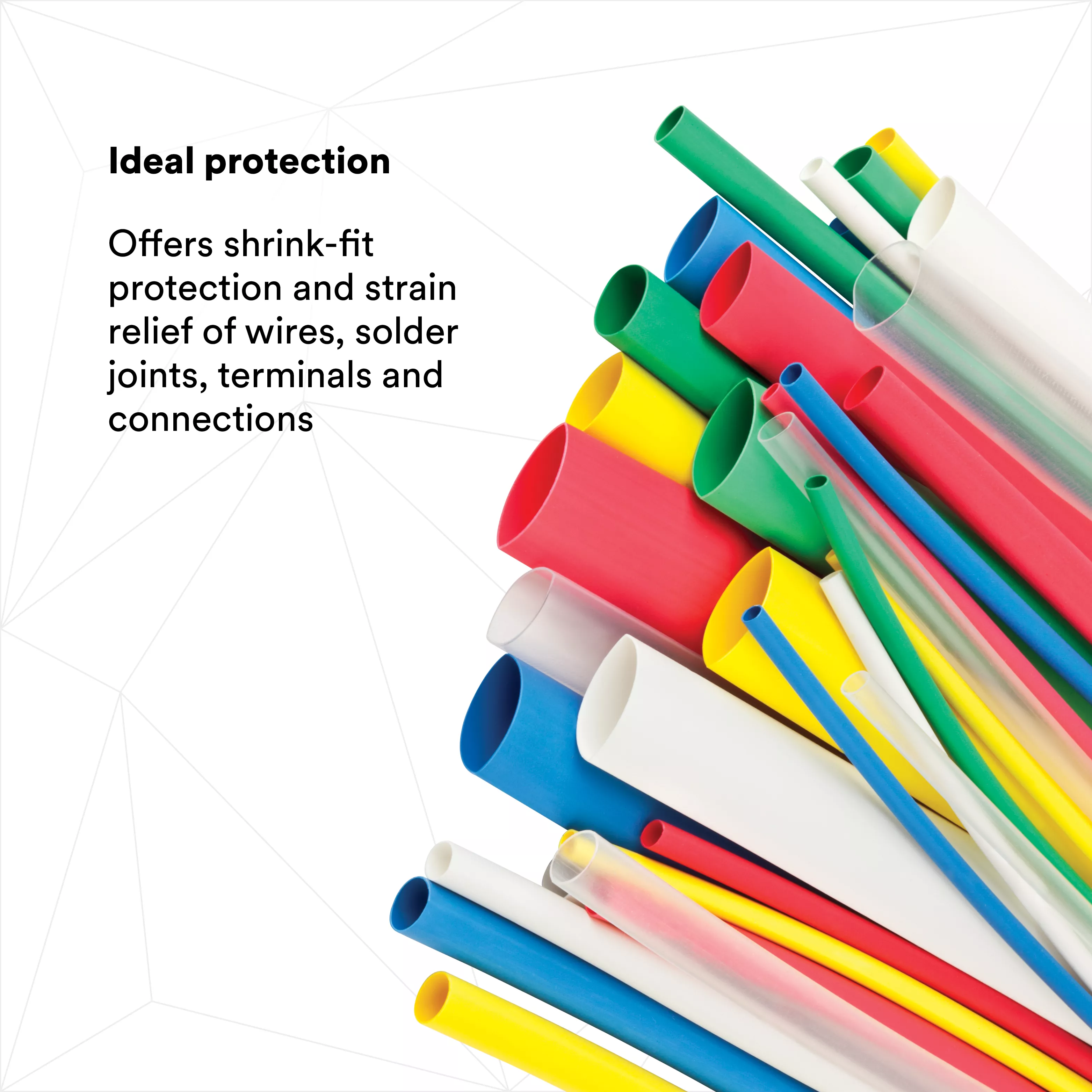 UPC 00051135366196 | 3M™ Heat Shrink Tubing Assortment Pack FP-301-1/8-Assort: 6 in length pieces