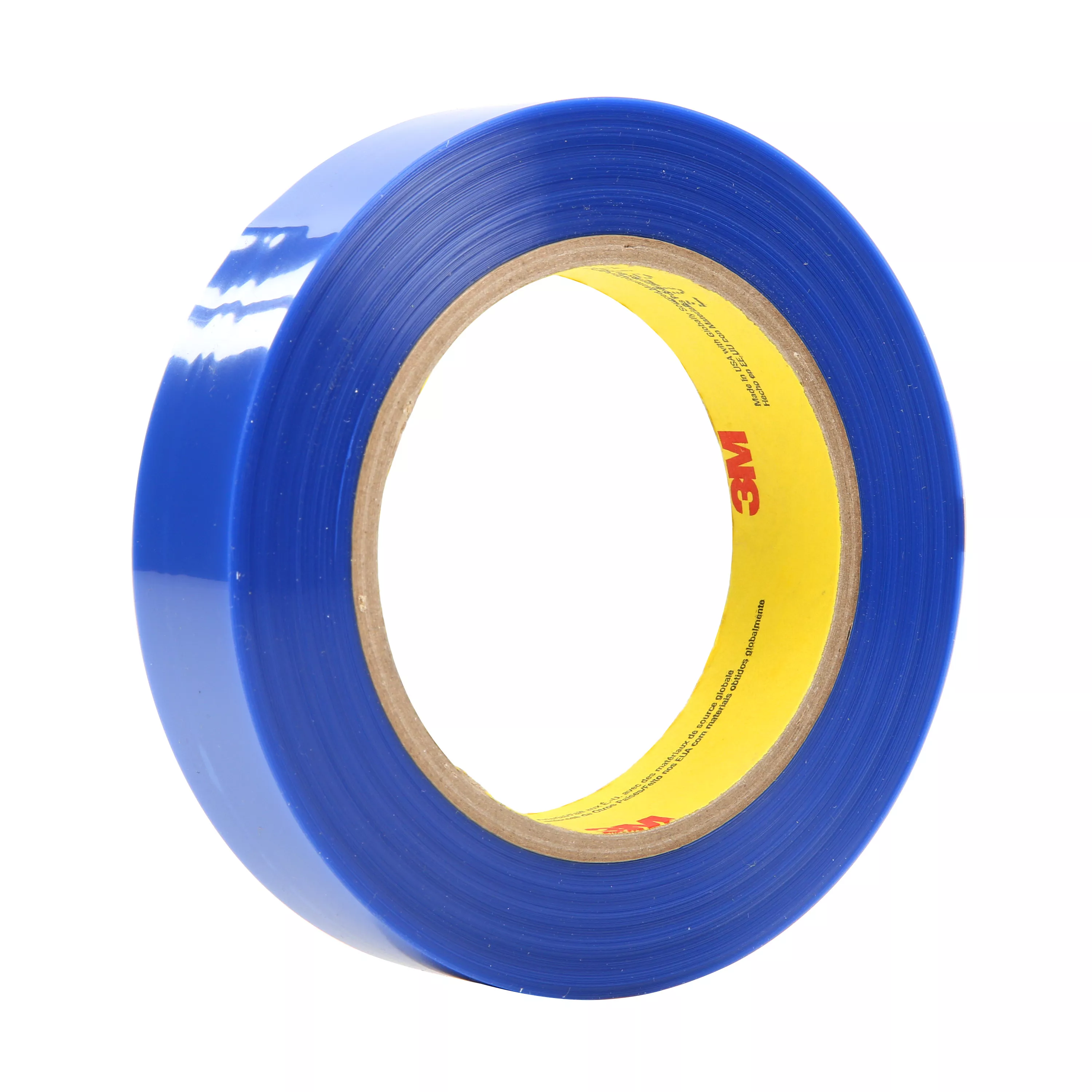 3M™ Polyester Tape 8902, Blue, 1 in x 72 yd, 3.4 mil, 36 Roll/Case