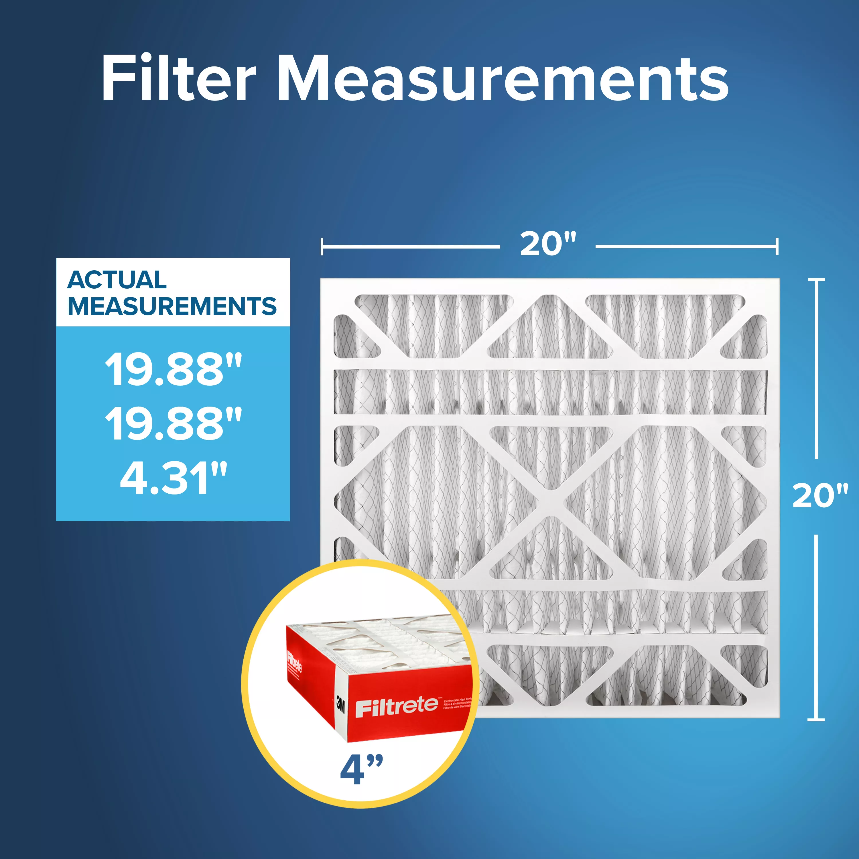 UPC 00051141349824 | Filtrete™ Electrostatic Deep Pleat Air Filter 1000 MPR NADP02-2PK-1E