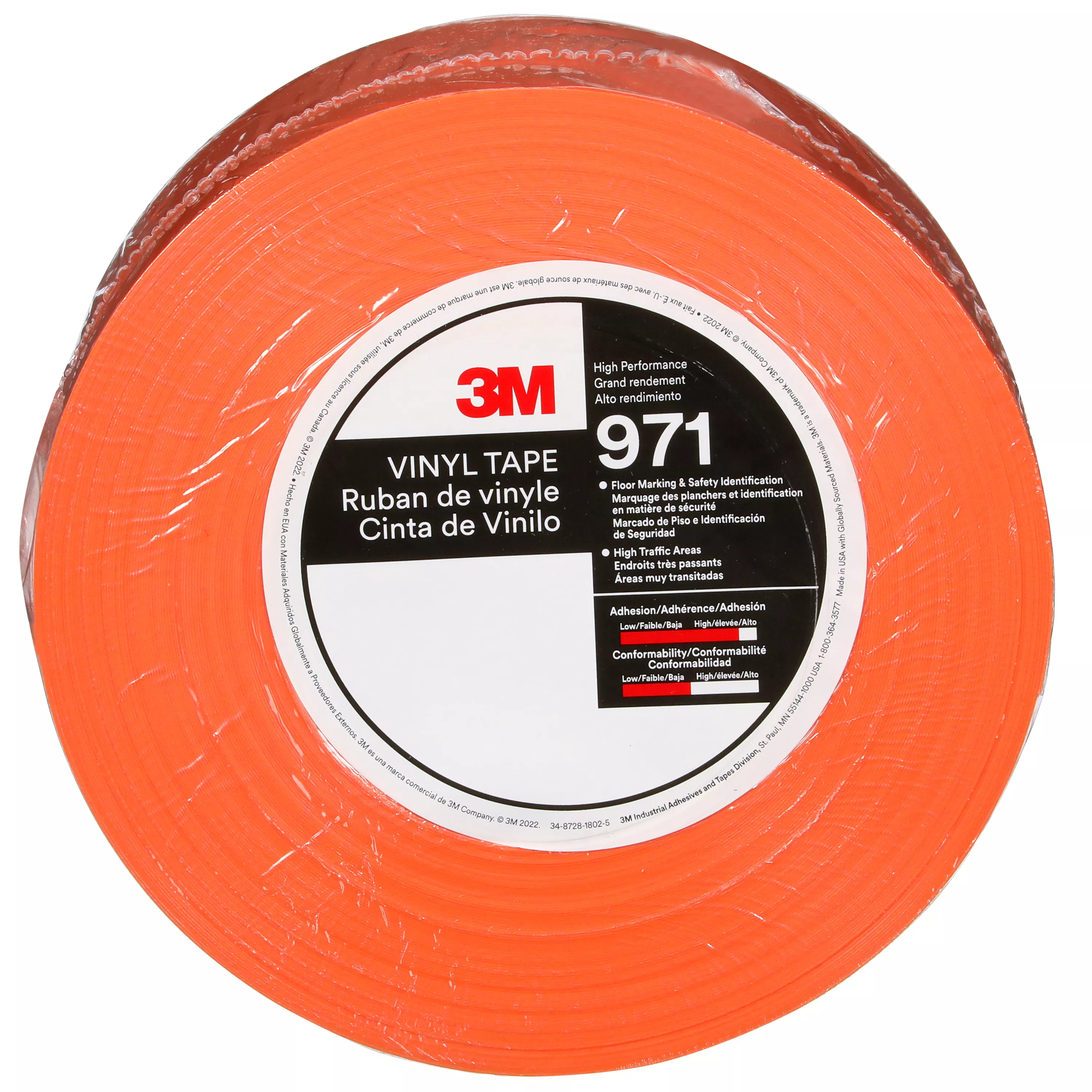 SKU 7100260043 | 3M™ Durable Floor Marking Tape 971