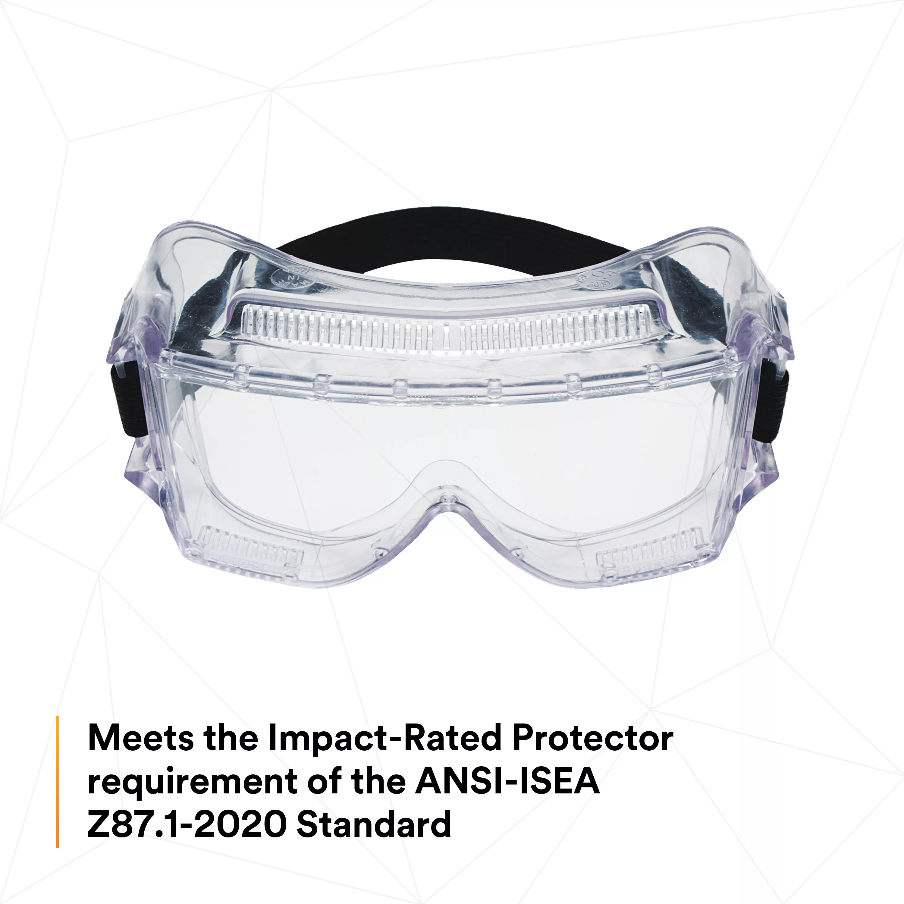 SKU 7000127564 | 3M™ Centurion™ Impact Safety Goggles 452 40300-00000-10