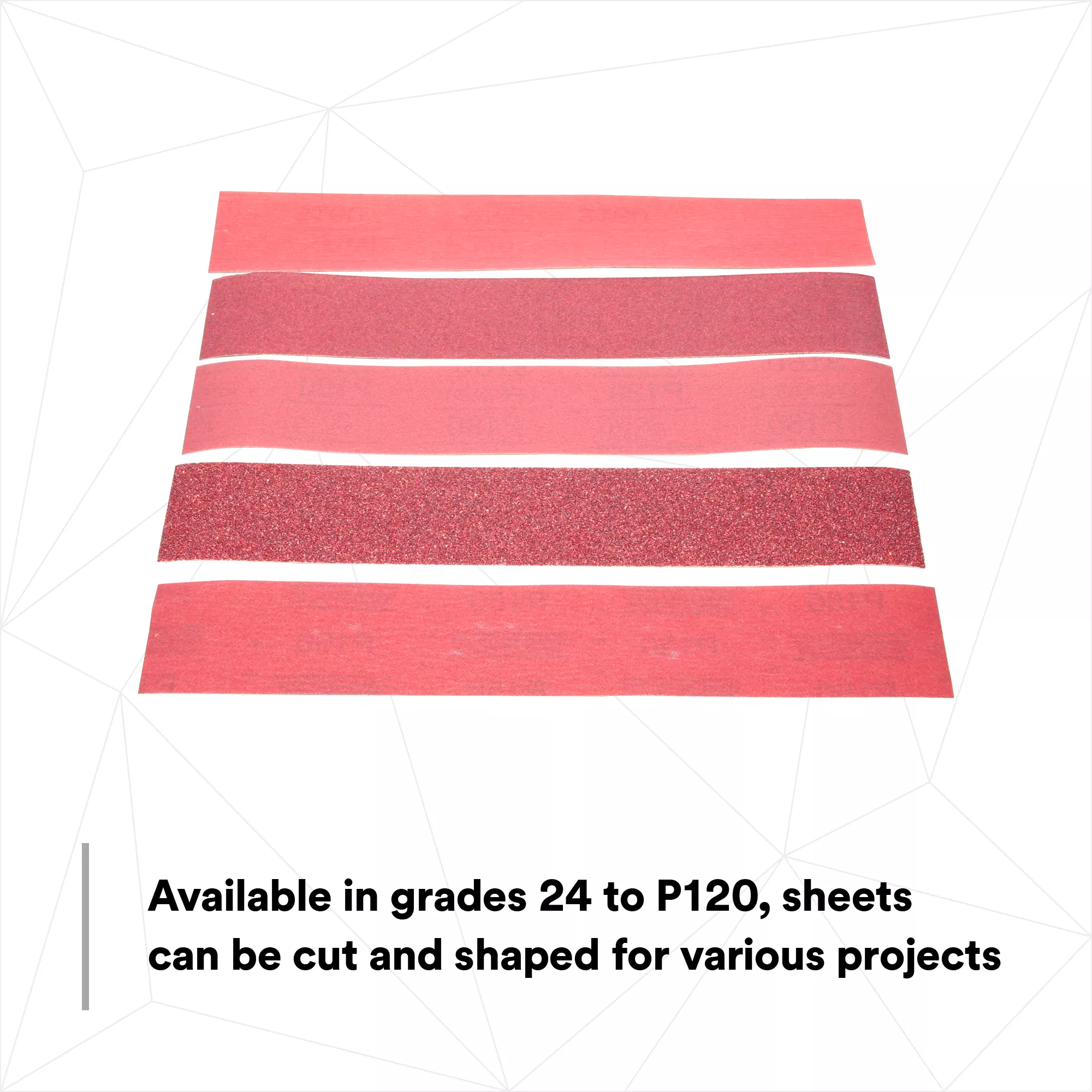 SKU 7000119931 | 3M™ Red Abrasive Stikit™ Sheet Roll