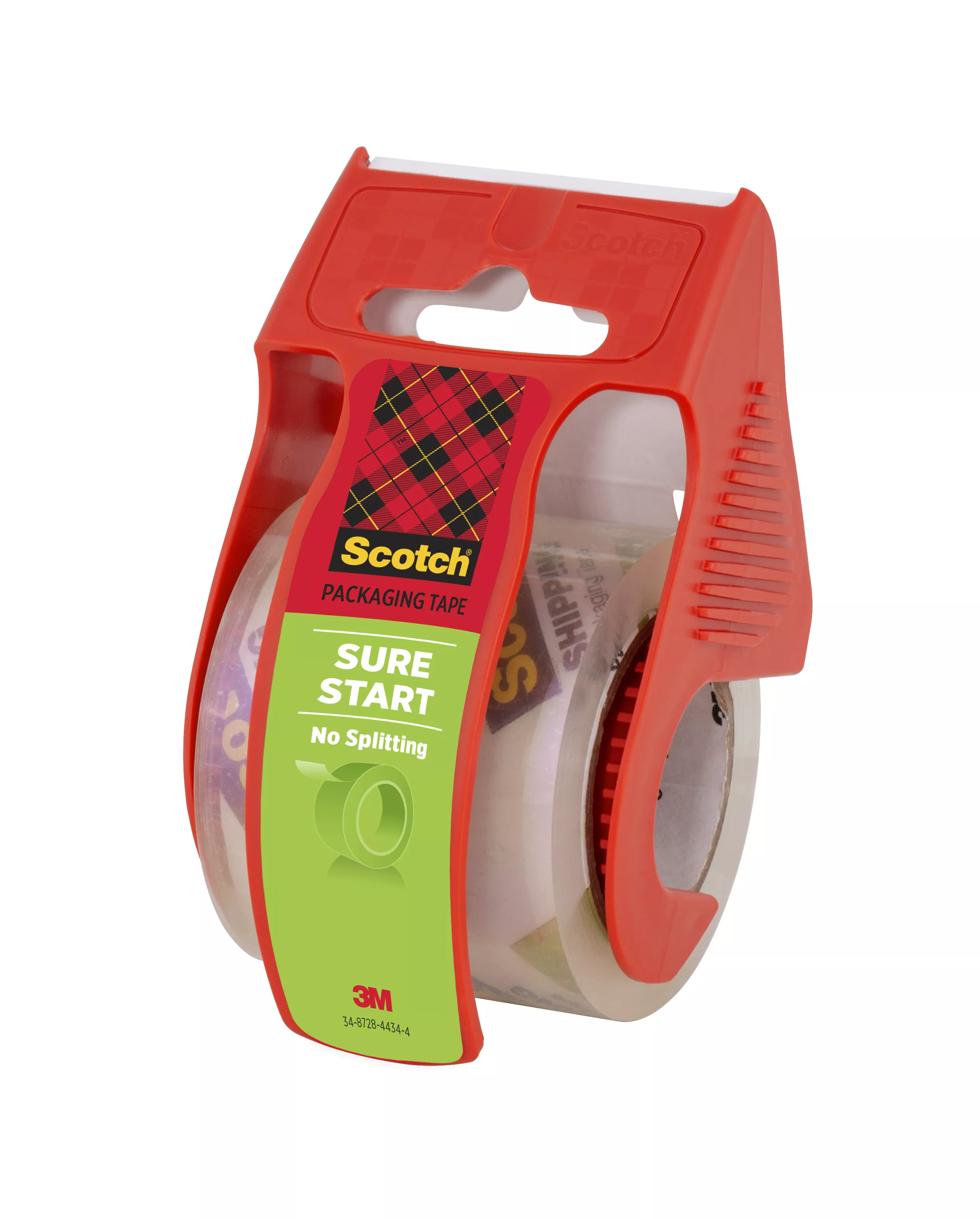 SKU 7100029162 | Scotch® Sure Start Shipping Packaging Tape with dispenser