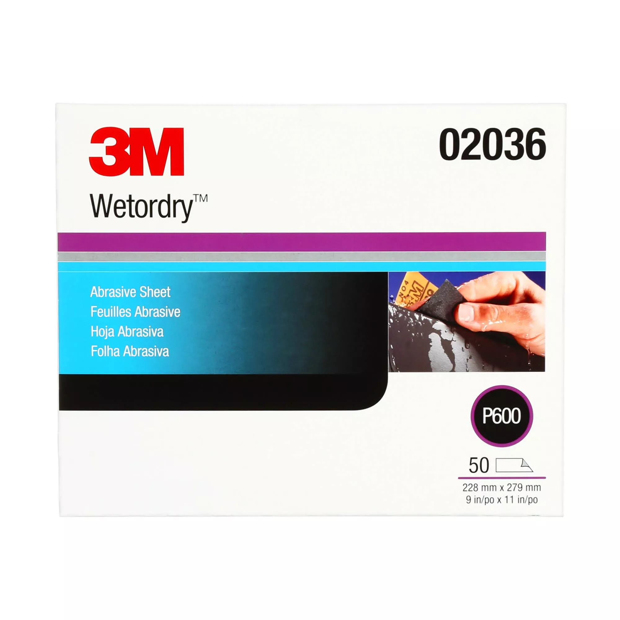 SKU 7000028325 | 3M™ Wetordry™ Abrasive Sheet 213Q