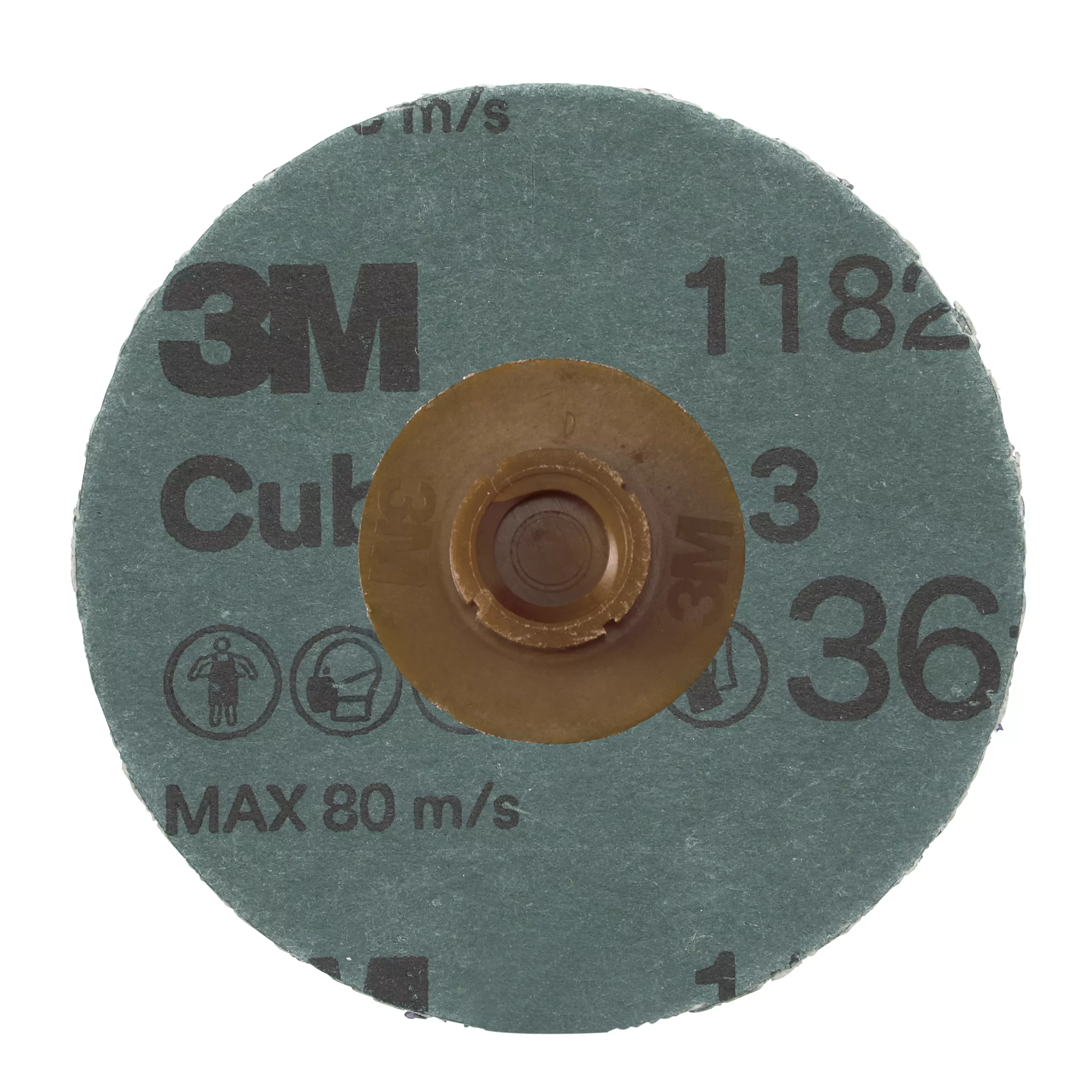 Product Number 1182C | 3M™ Cubitron™ 3 Roloc™ Fibre Disc 1182C