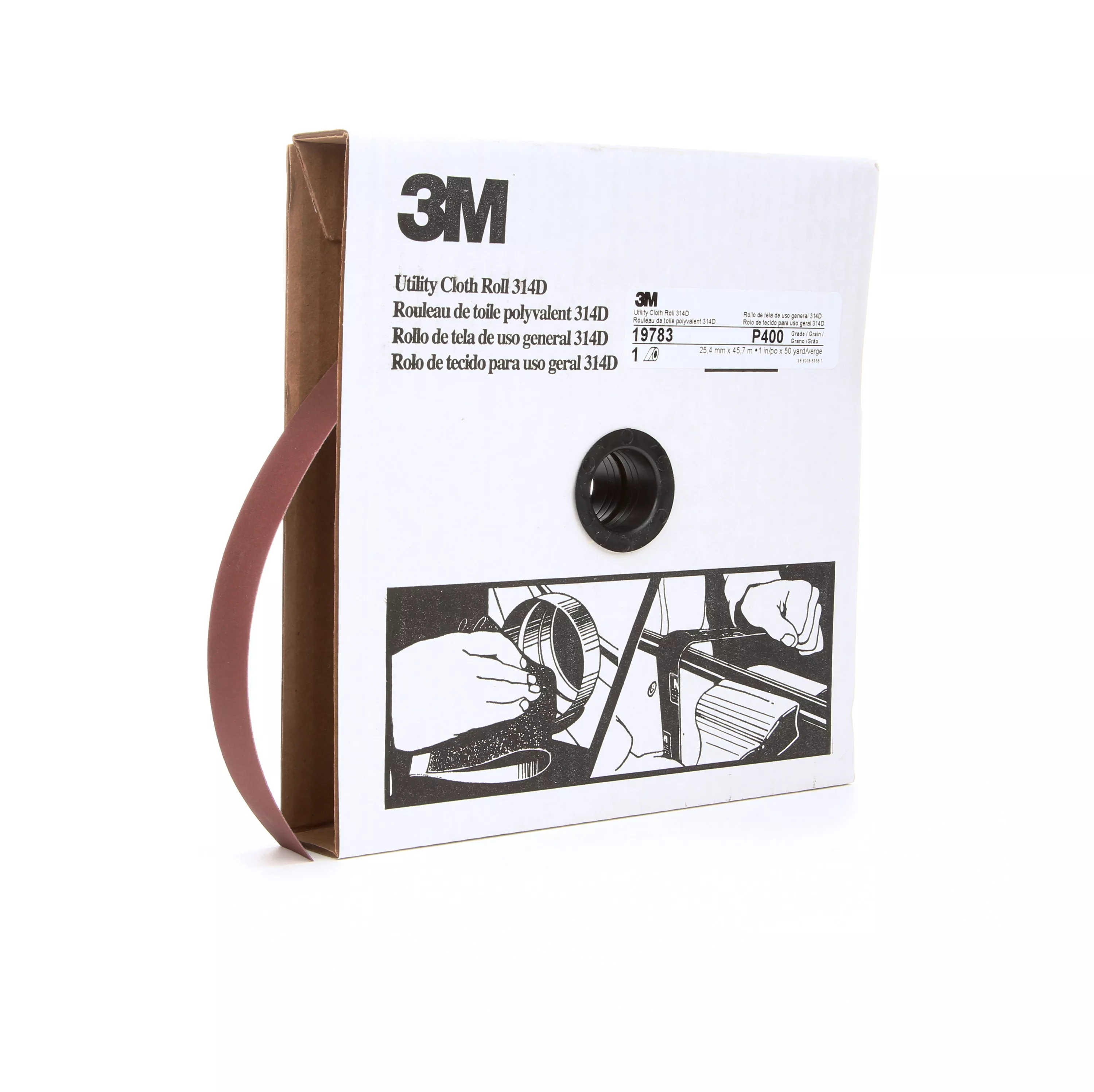 SKU 7000118505 | 3M™ Utility Cloth Roll 314D