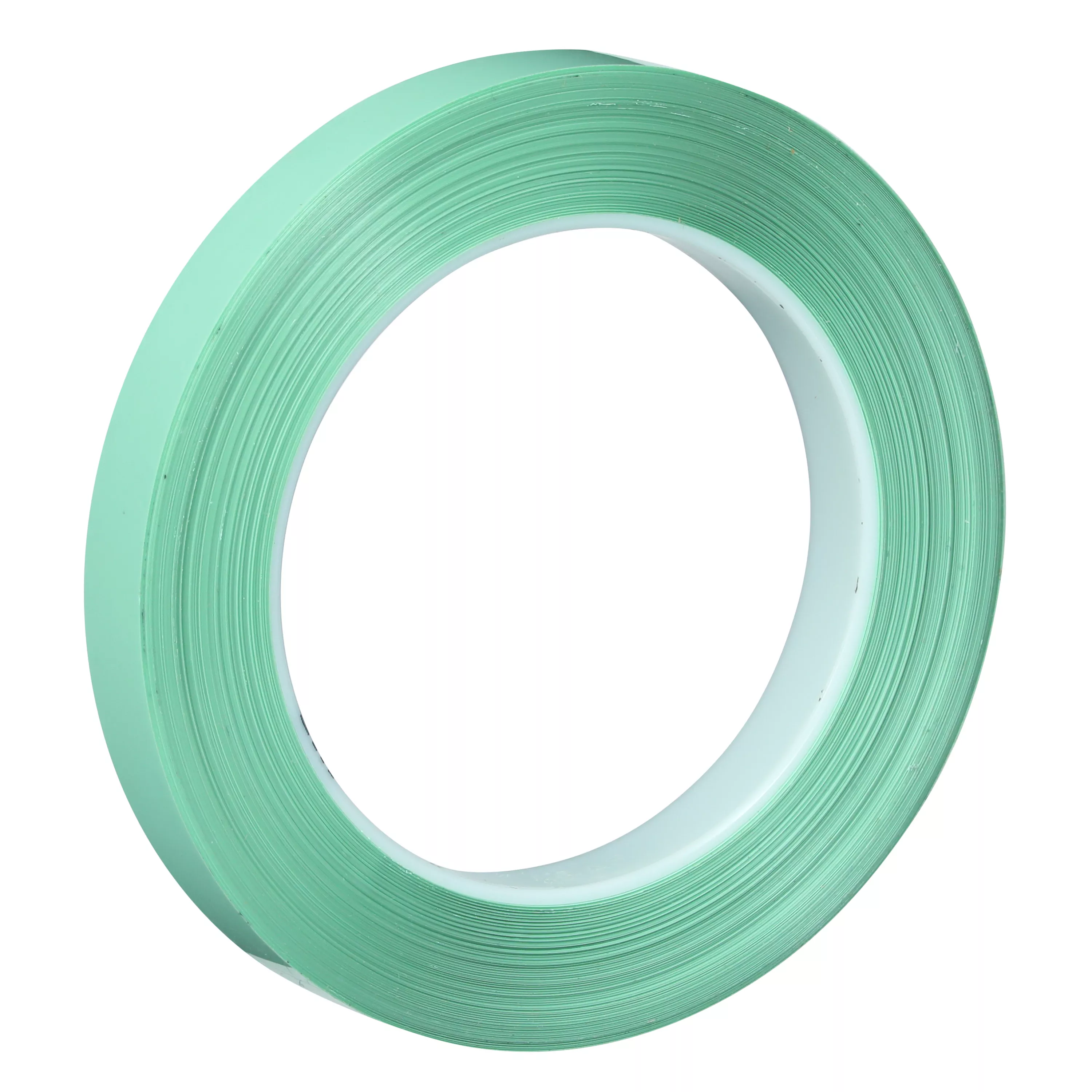 3M™ Polyester Tape 876, Green, 1/2 in x 72 yd, 3.1 mil, 96 Roll/Case