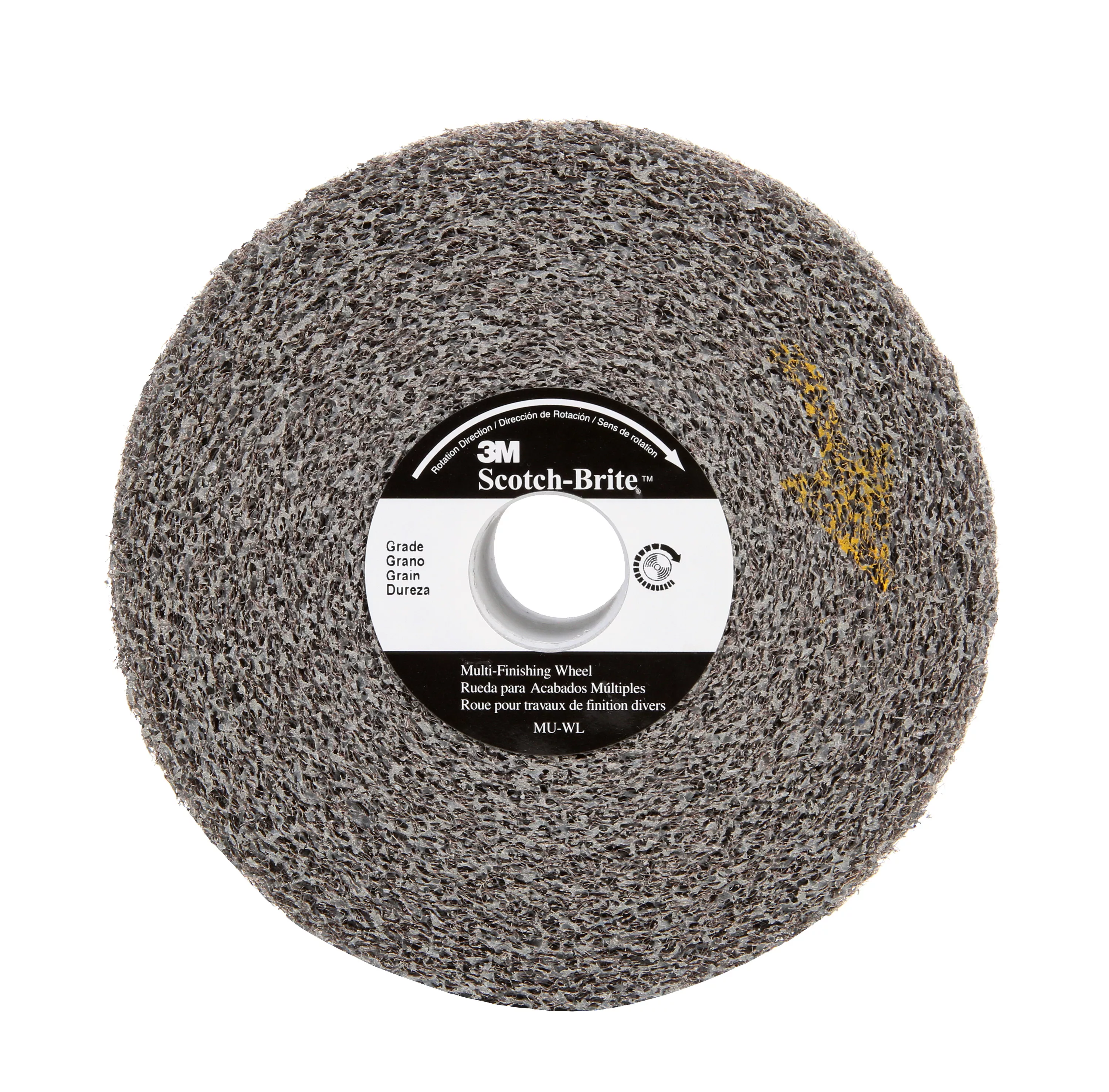 Scotch-Brite™ Multi-Finishing Convolute Wheel, MU-WL, 2S Fine, 6 in x 4
in x 1 in, 1 ea/Case