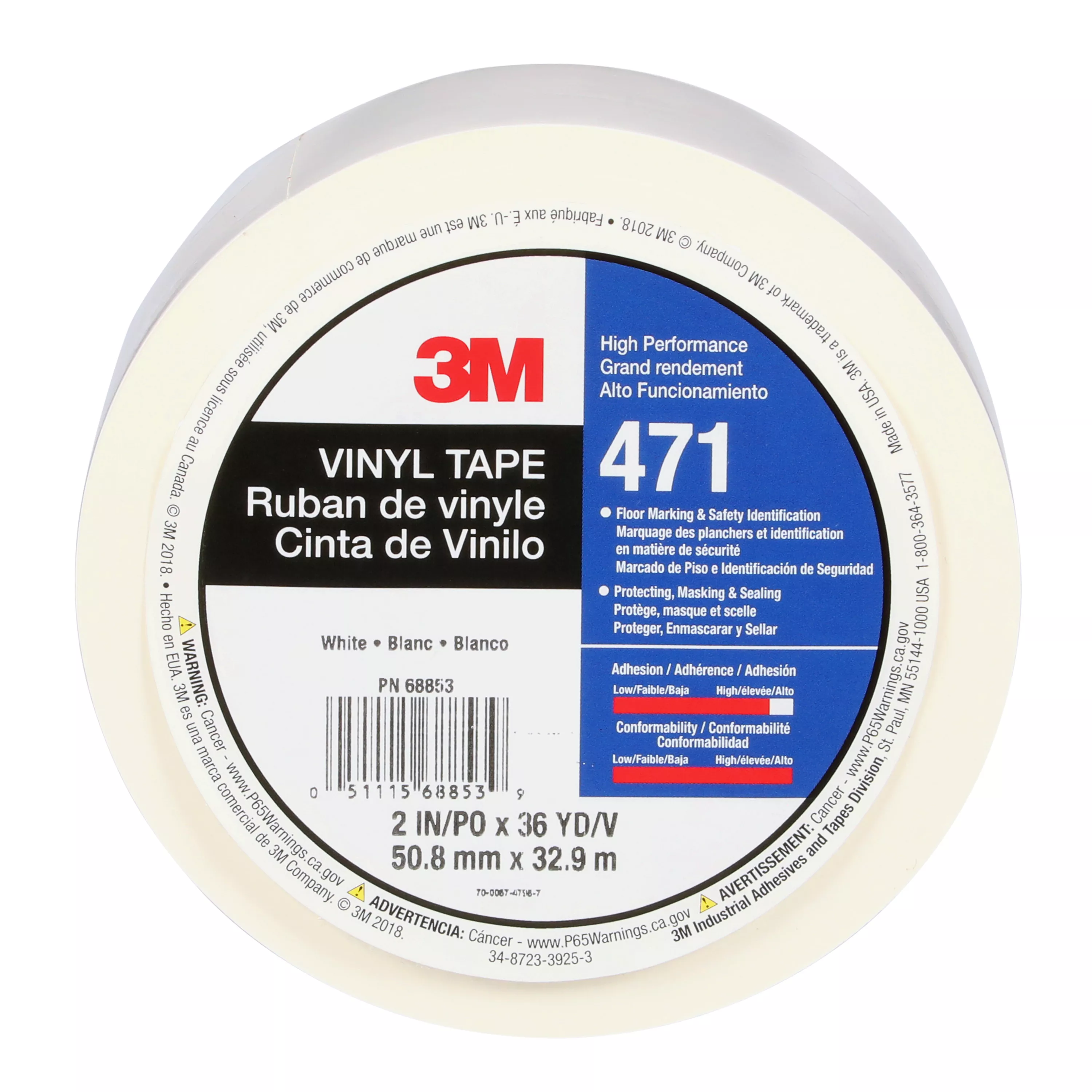 Product Number 471 | 3M™ Vinyl Tape 471