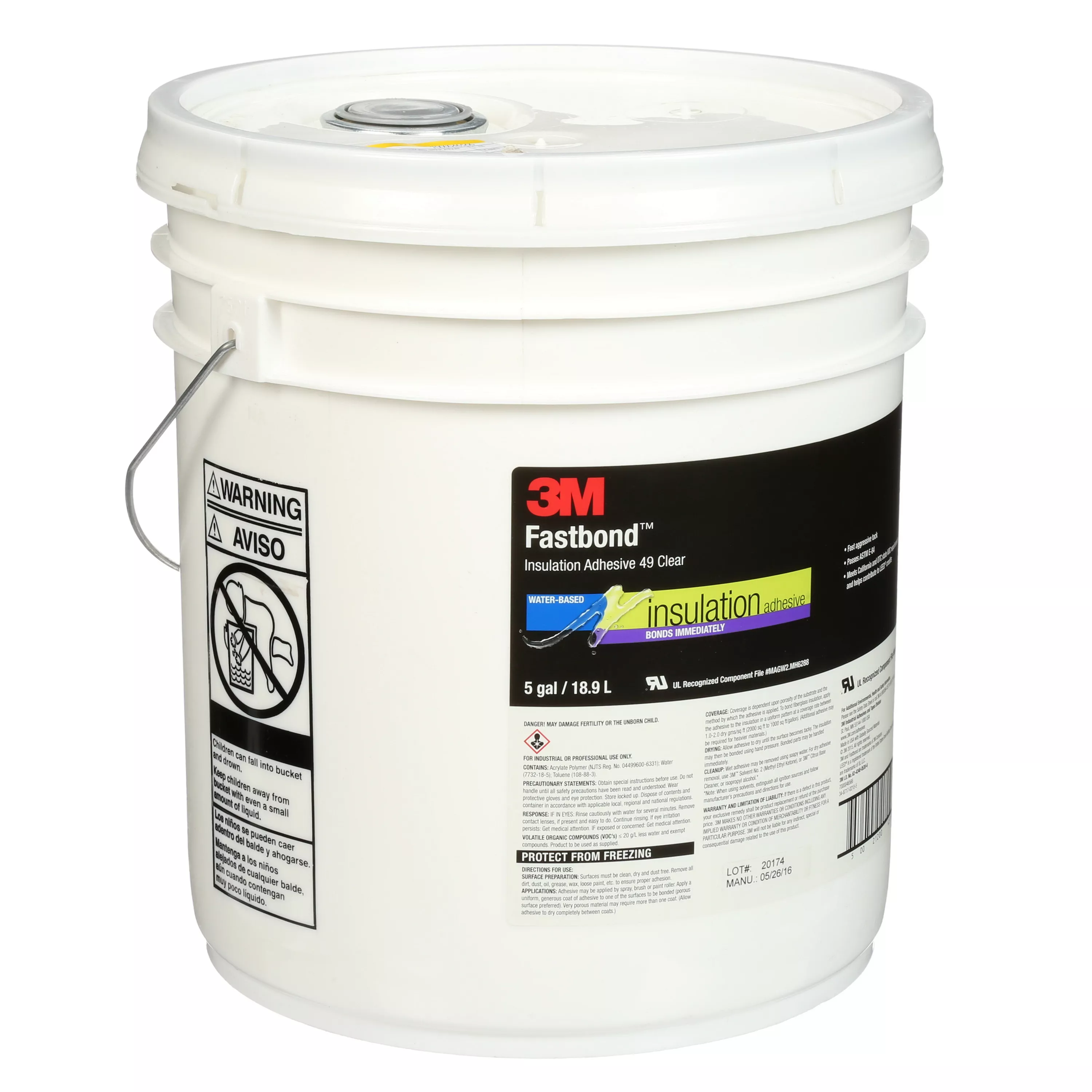 SKU 7000046566 | 3M™ Fastbond™ Insulation Adhesive 49