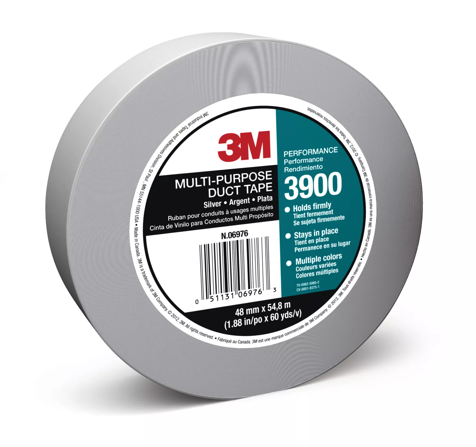 SKU 7100029108 | 3M™ Multi-Purpose Duct Tape 3900