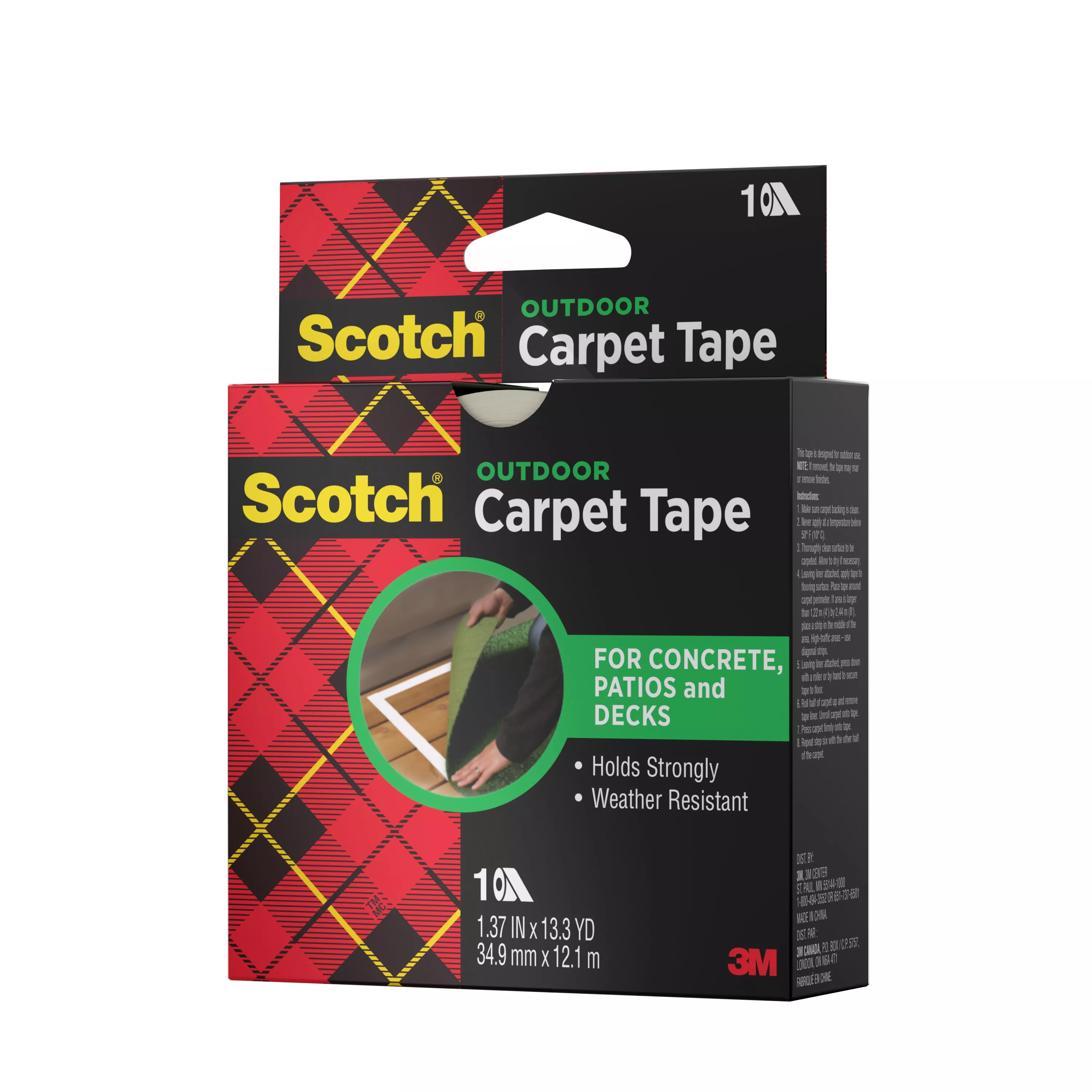 SKU 7010412385 | Scotch® Outdoor Carpet Tape