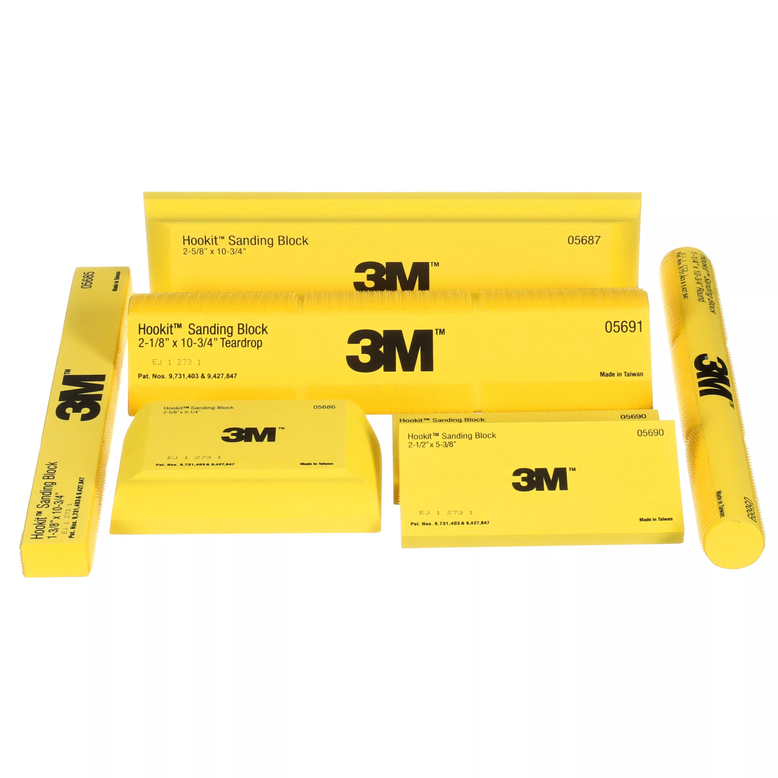 SKU 7000045510 | 3M™ Hookit™ Sanding Block Kit