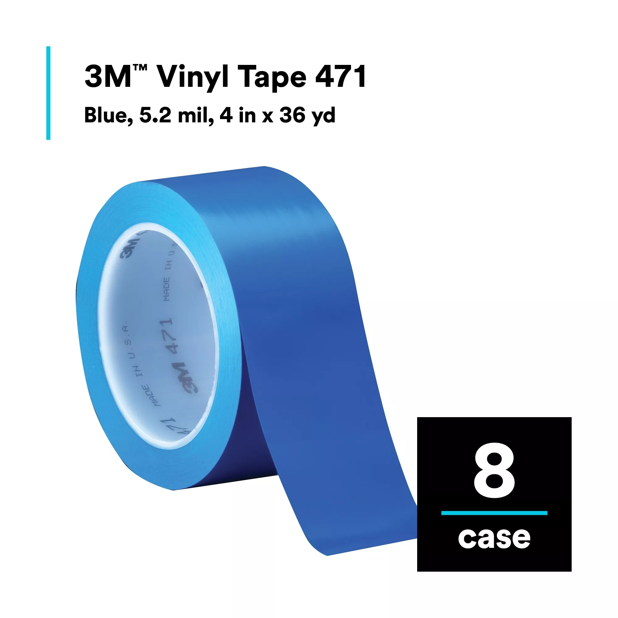 SKU 7010312448 | 3M™ Vinyl Tape 471