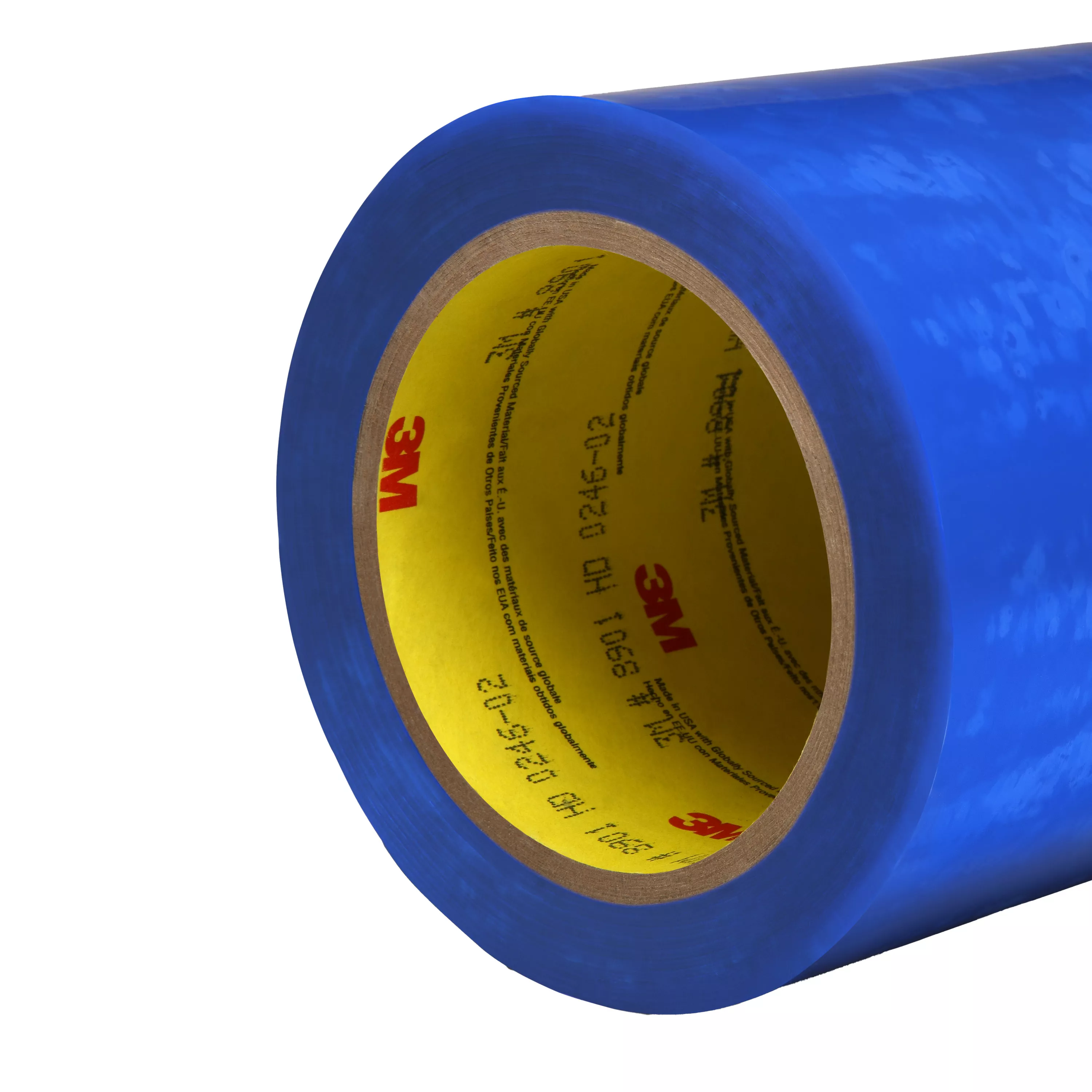 3M™ Polyester Tape 8901, Blue, 18 in x 72 yd, 0.9 mil, 1 Roll/Case