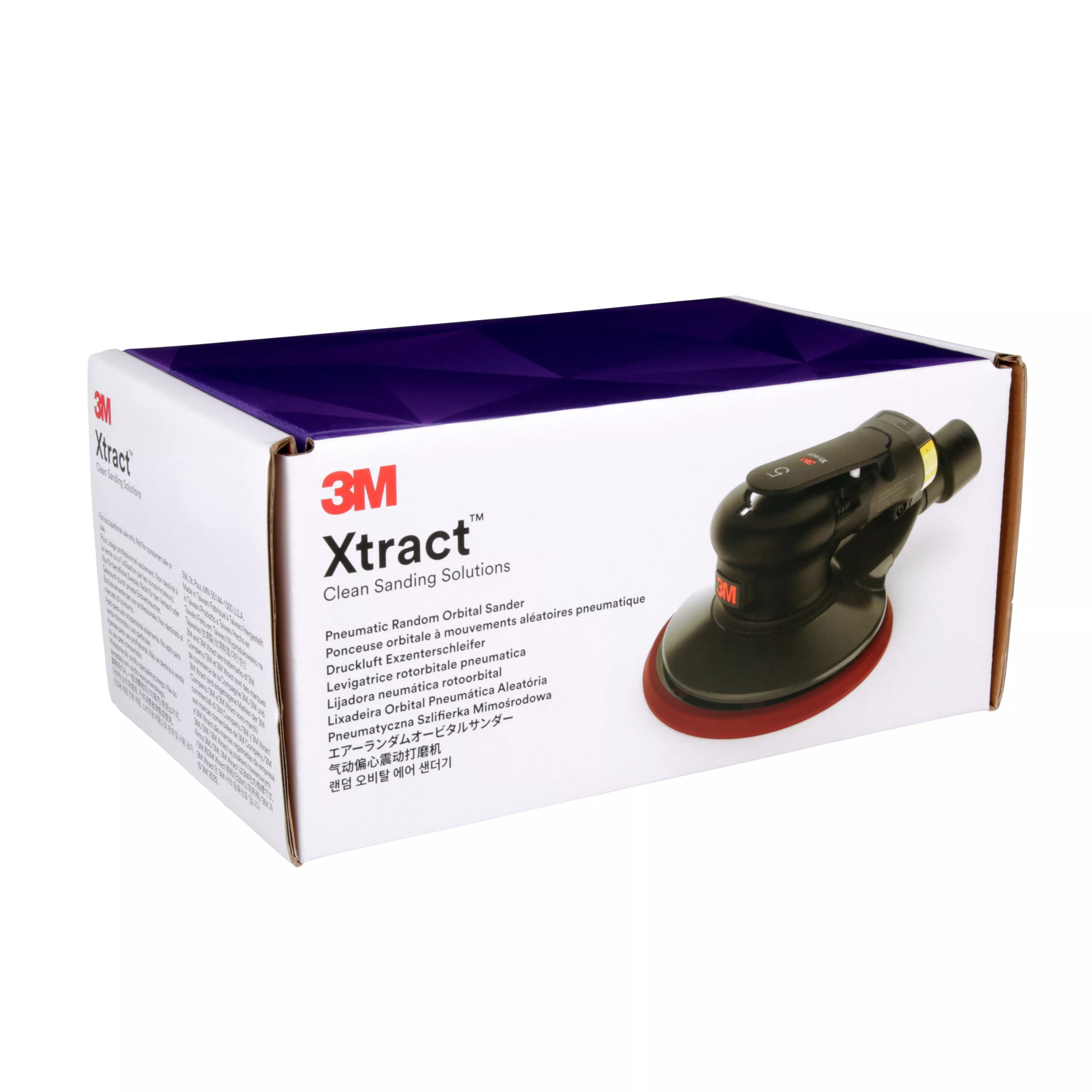 SKU 7100264077 | 3M Xtract™ Pneumatic Random Orbital Sander