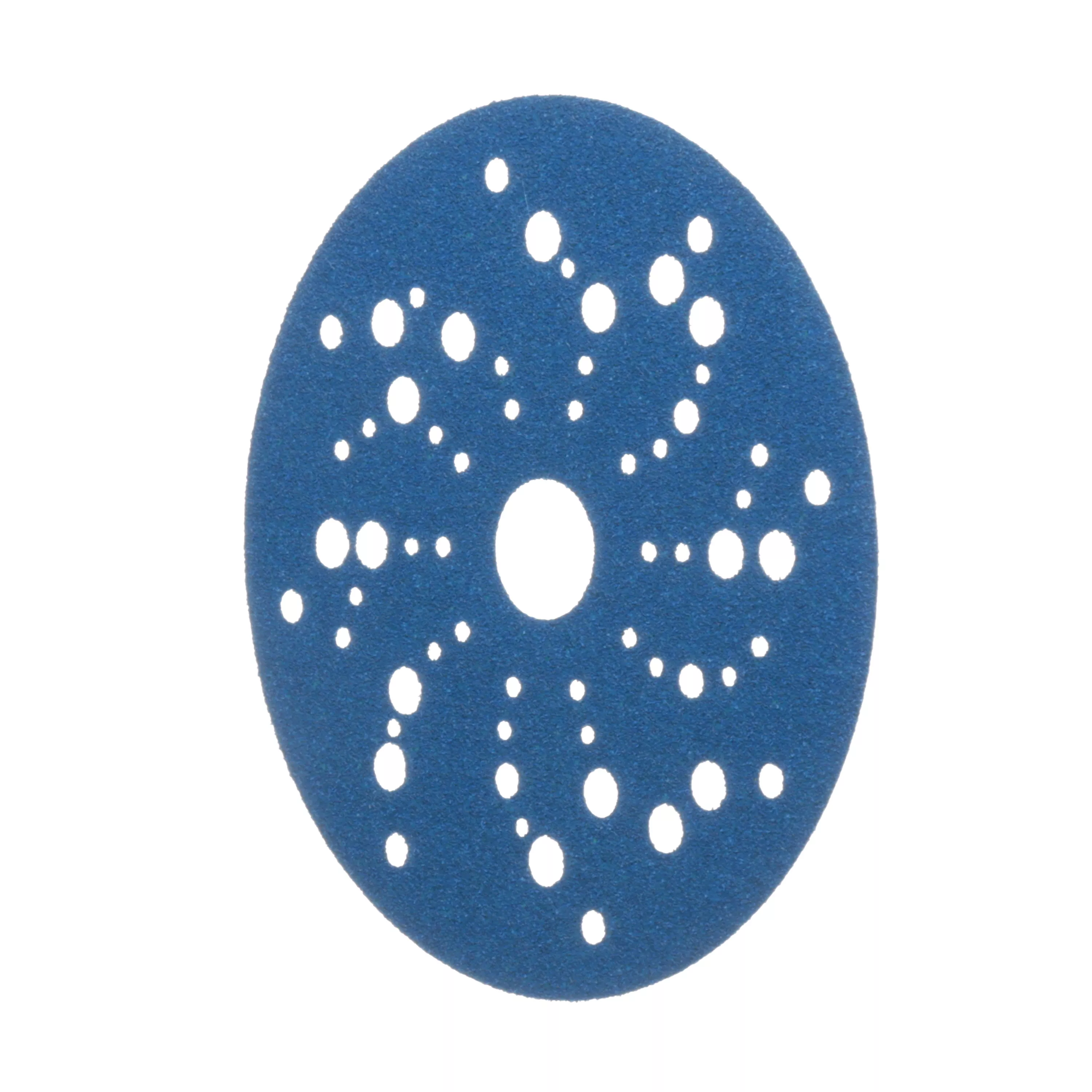 SKU 7100090975 | 3M™ Hookit™ Blue Abrasive Disc 321U Multi-hole