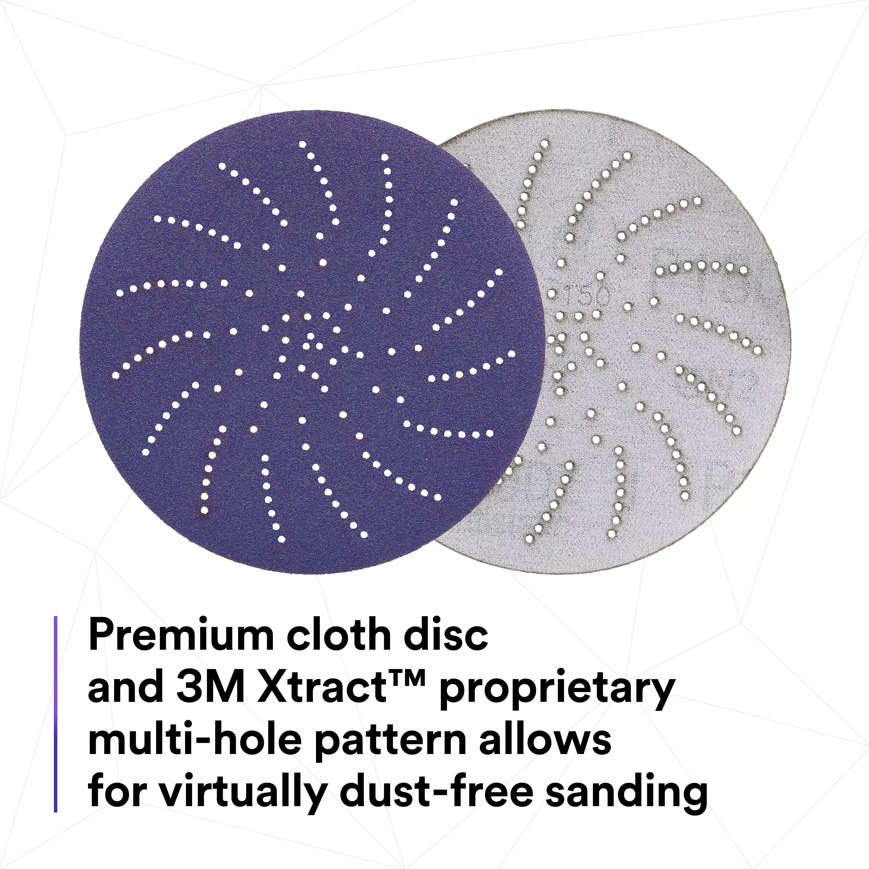 Product Number 900DZ | 3M Xtract™ Cubitron™ II Cloth Disc 900DZ