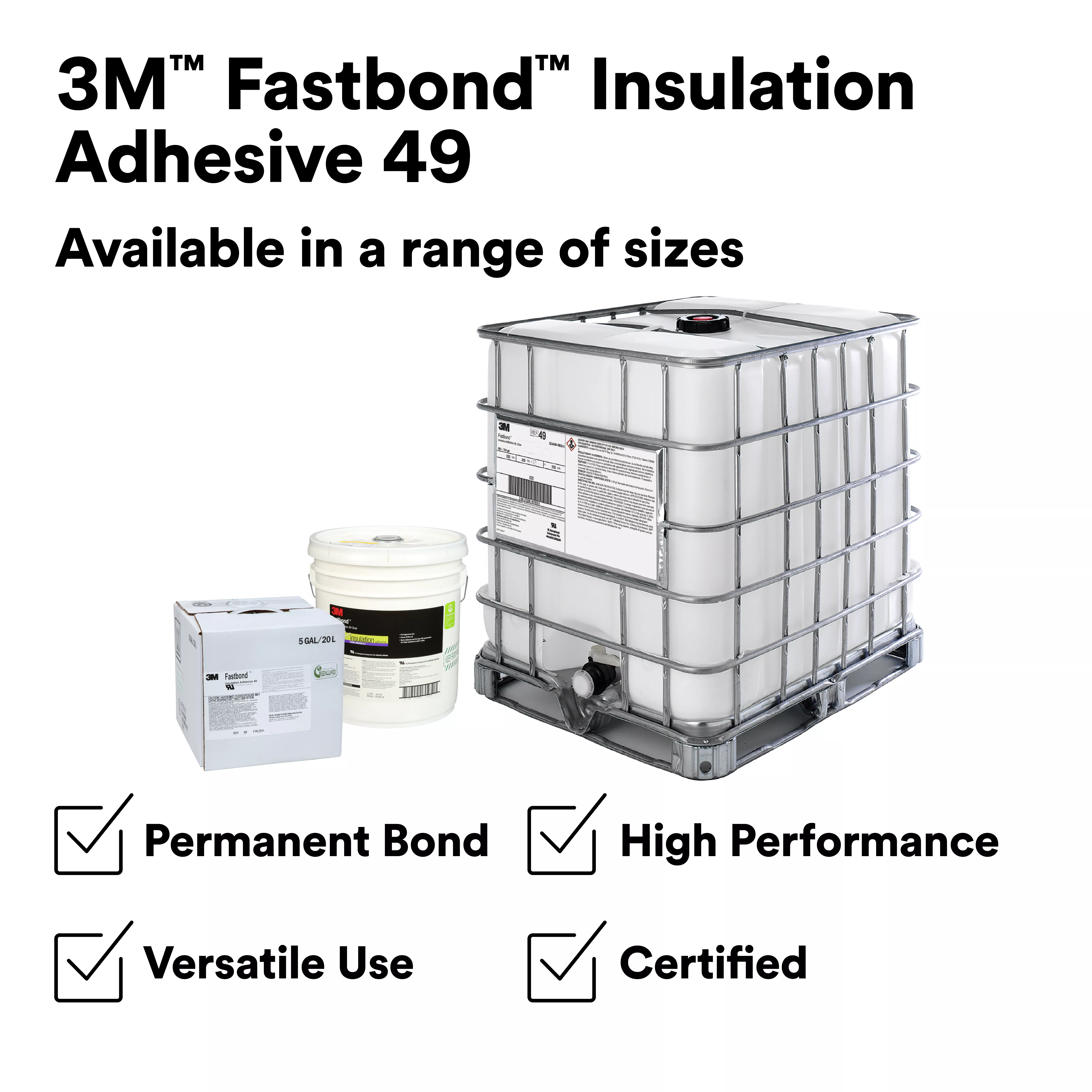 SKU 7100259599 | 3M™ Fastbond™ Insulation Adhesive 49