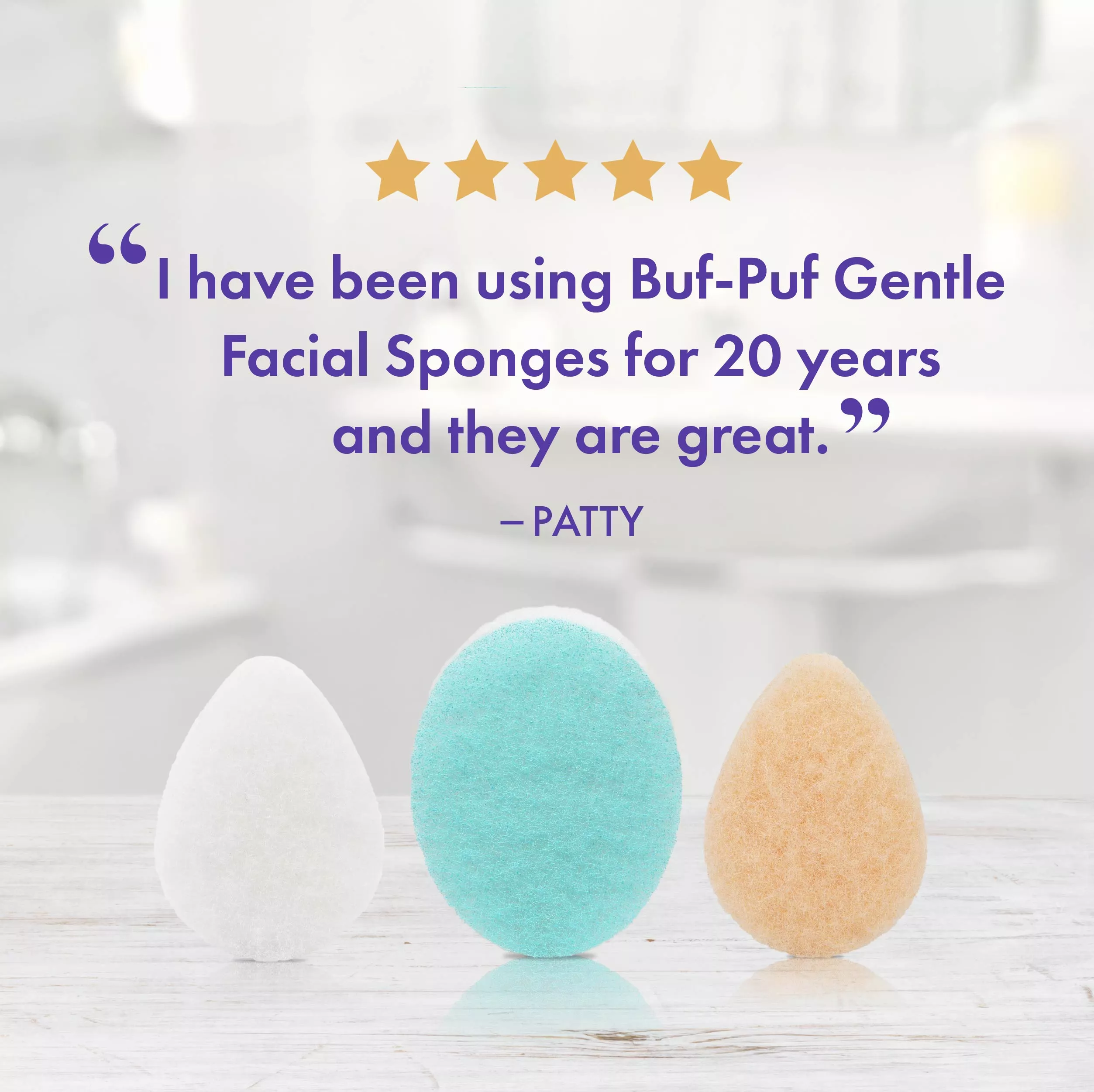 SKU 7000029837 | 3M™ Buf-Puf™ Gentle Facial Sponge