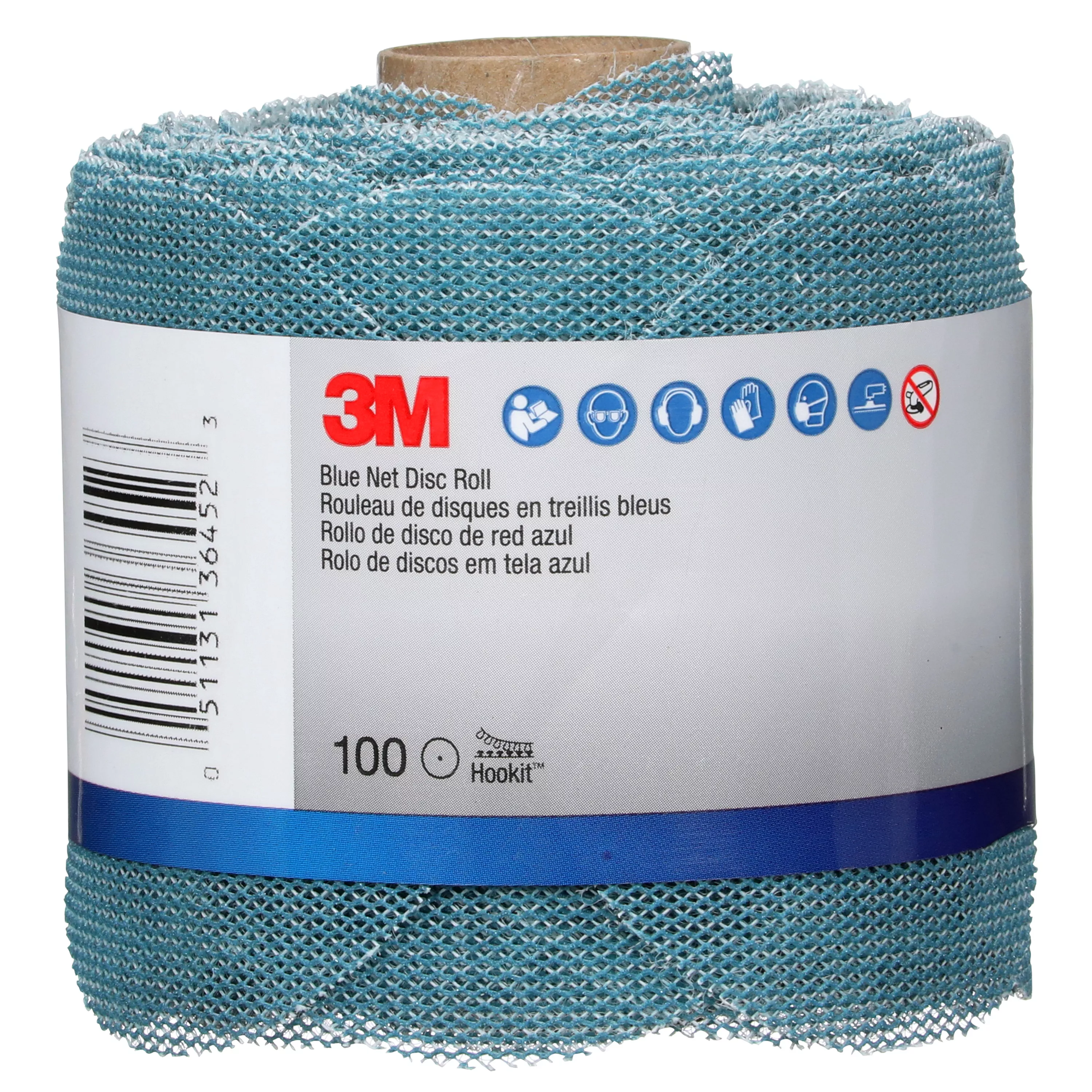 SKU 7100254364 | 3M™ Blue Net Disc Roll 36452