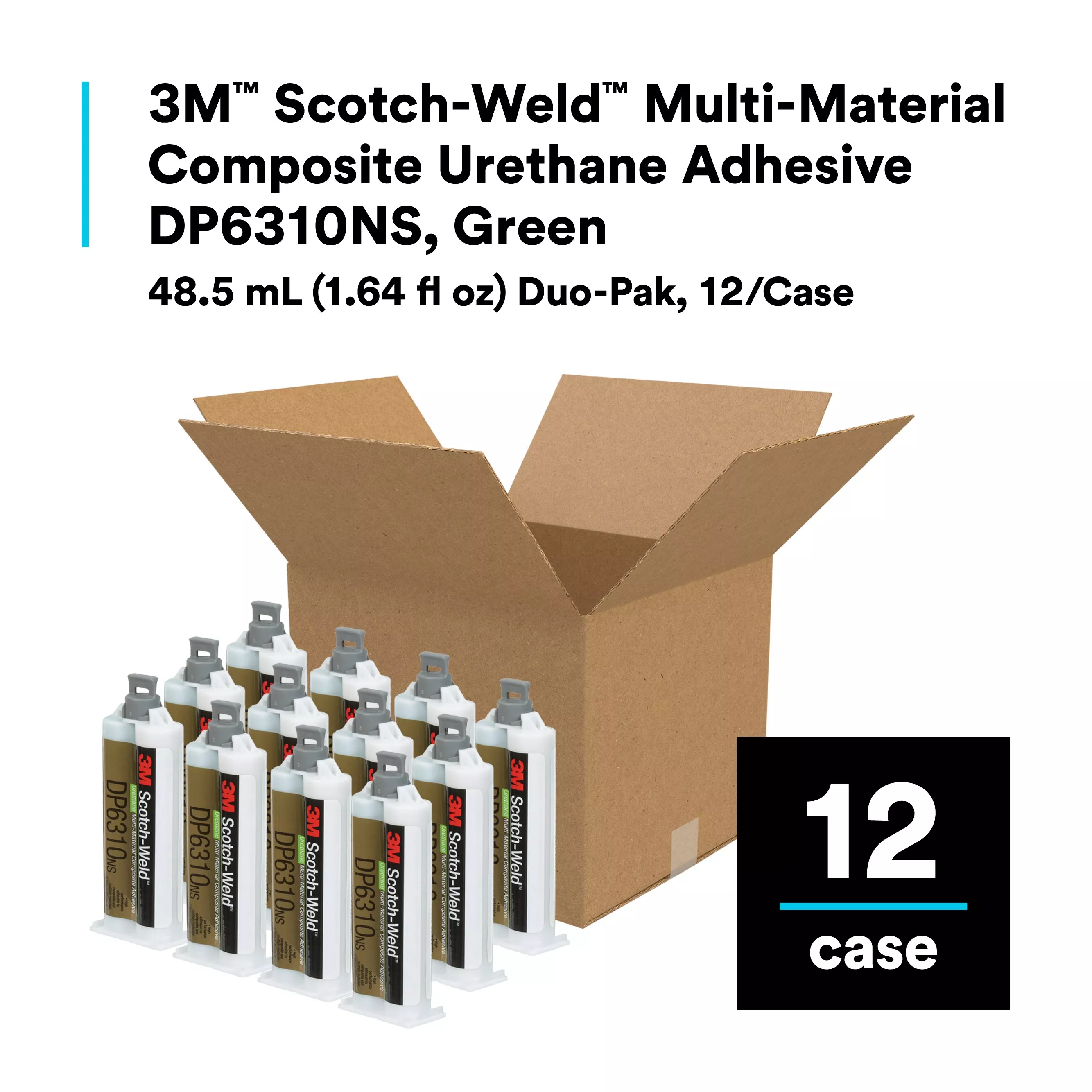 SKU 7100109829 | 3M™ Scotch-Weld™ Multi-Material Composite Urethane Adhesive DP6310NS