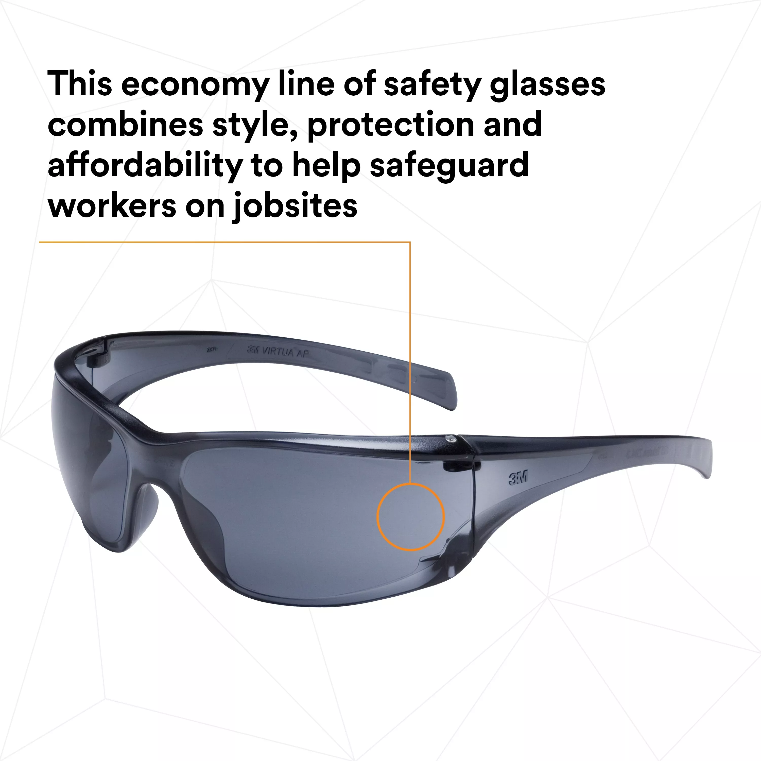 Product Number 11848-00000-20 | 3M™ Virtua™ AP Protective Eyewear 11848-00000-20