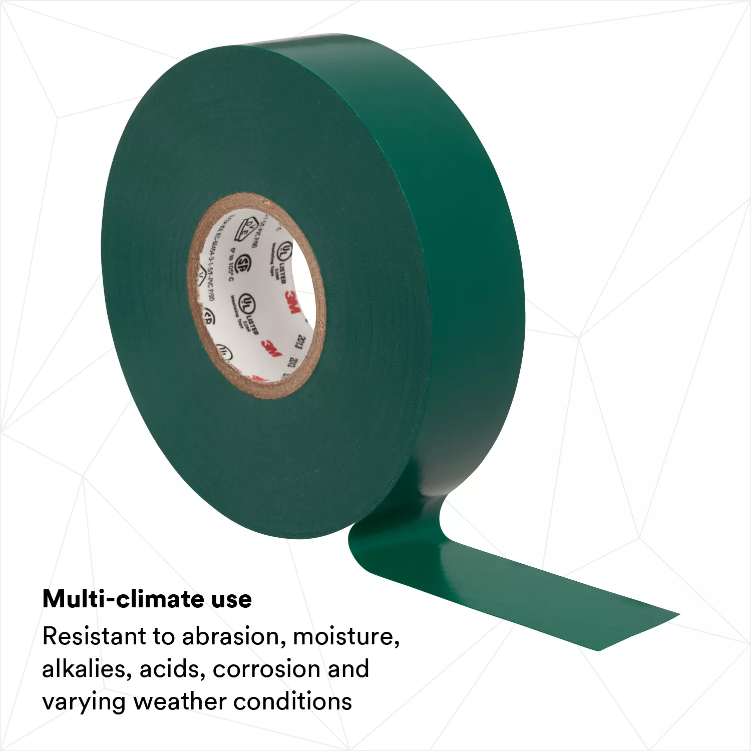 SKU 7000006098 | Scotch® Vinyl Color Coding Electrical Tape 35