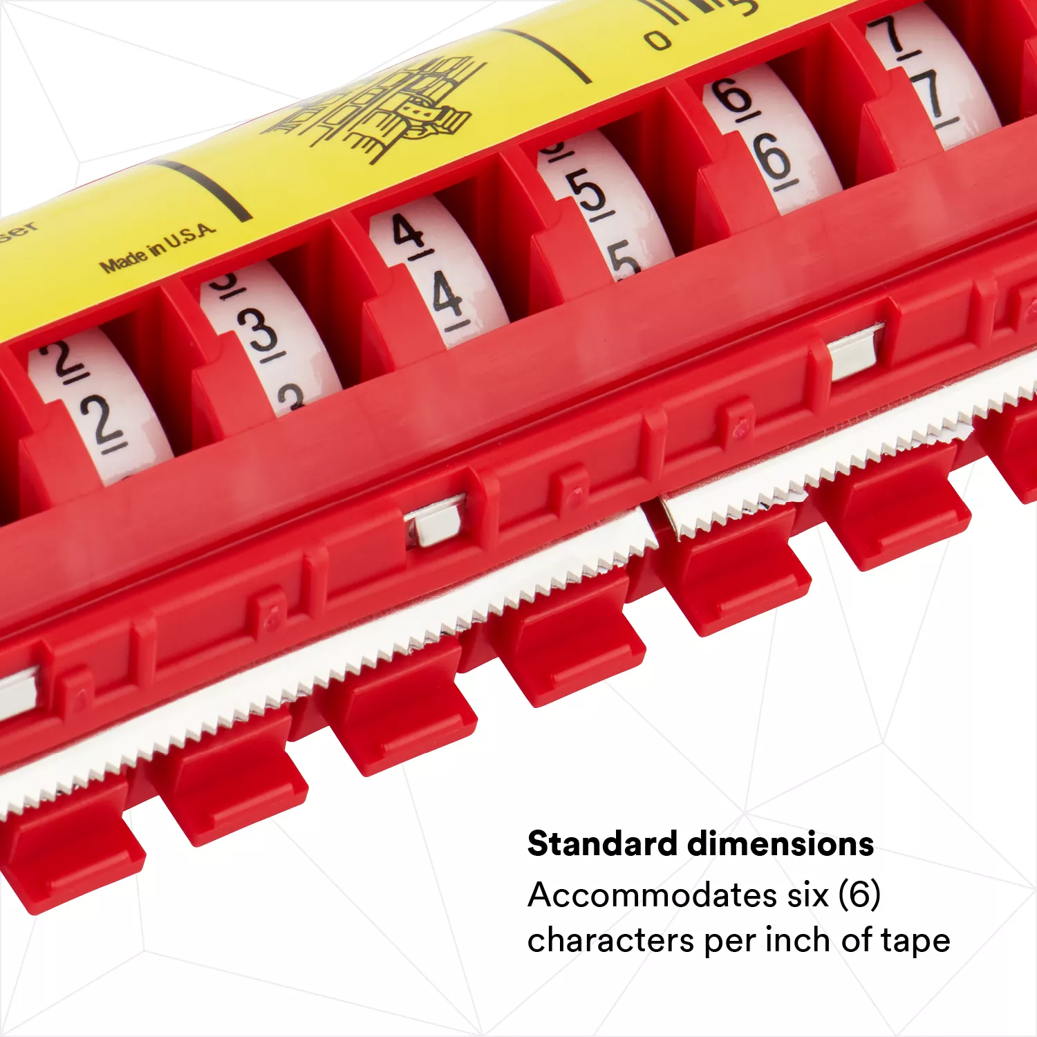 SKU 7000031483 | 3M™ ScotchCode™ Wire Marker Tape Dispenser STD