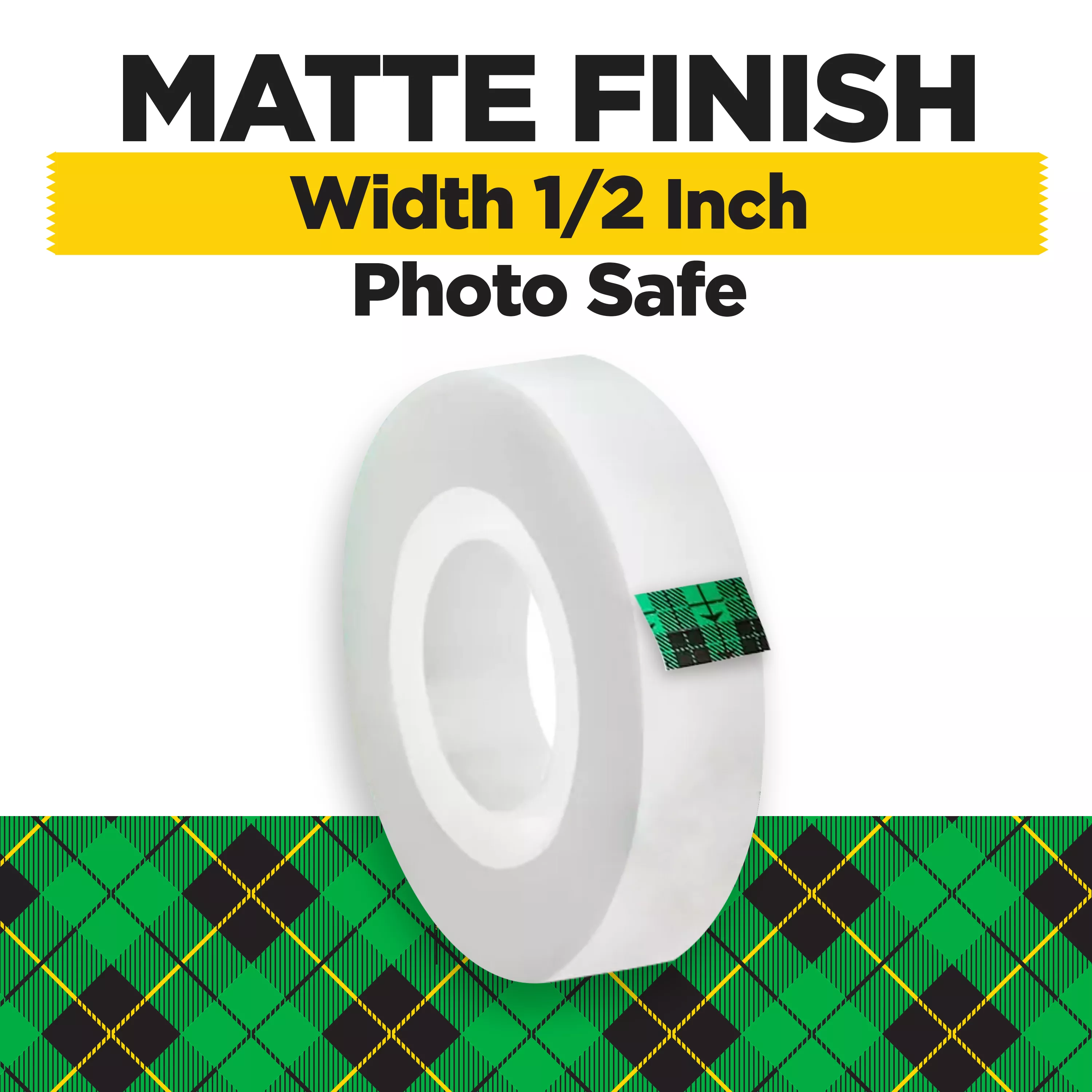 Scotch® Magic™ Transparent Tape, 810H2 1/2 in x 1296 in