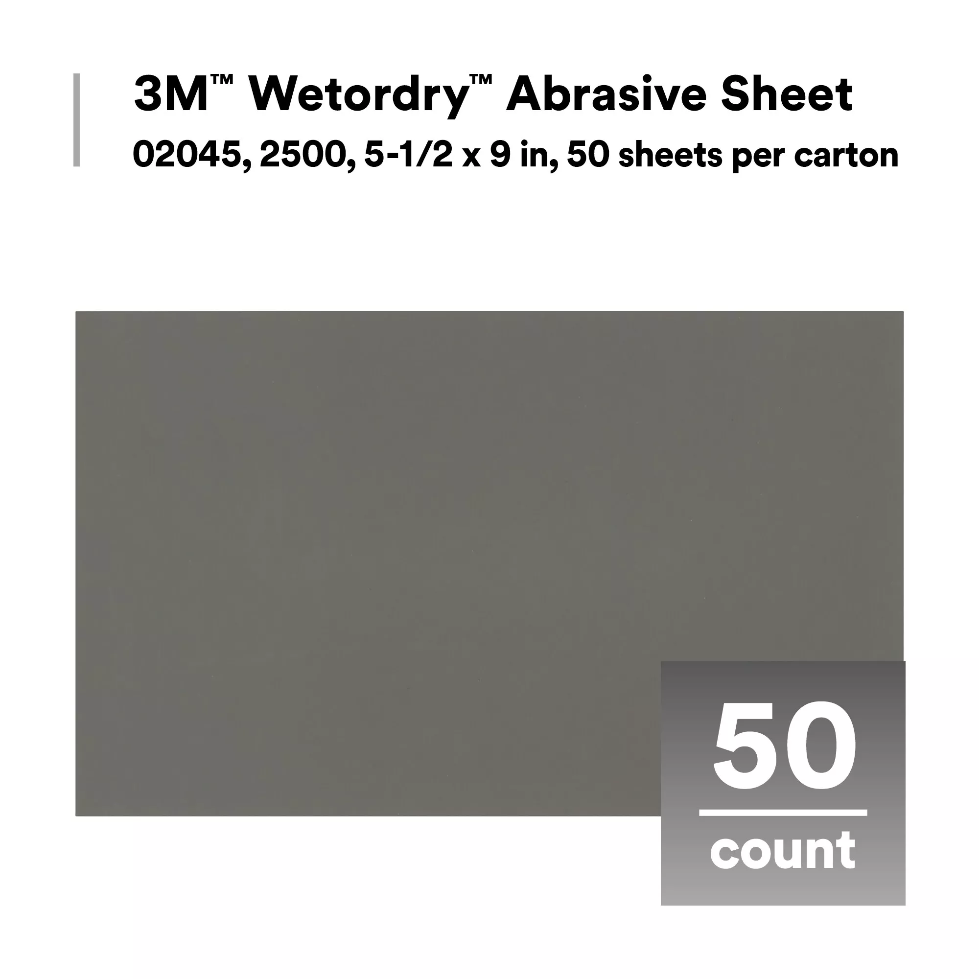 UPC 00051131020450 | 3M™ Wetordry™ Abrasive Sheet 401Q