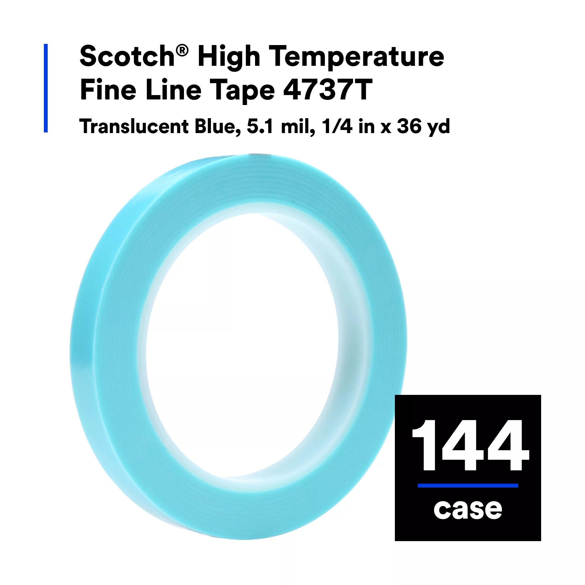 UPC 00021200722462 | Scotch® High Temperature Fine Line Tape 4737T