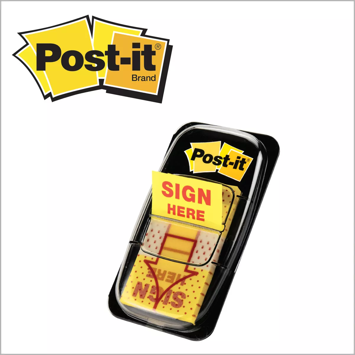 SKU 7010301771 | Post-it® Sign Here Flags 680-SH12